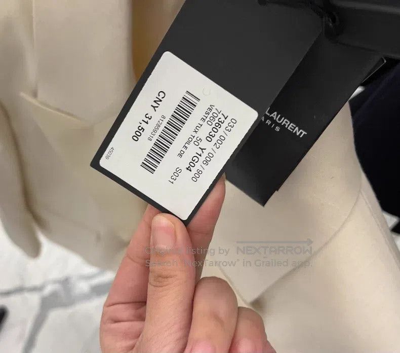 Saint Laurent Paris Saint Laurent Paris jacket Size US M / EU 48-50 / 2 - 2 Thumbnail