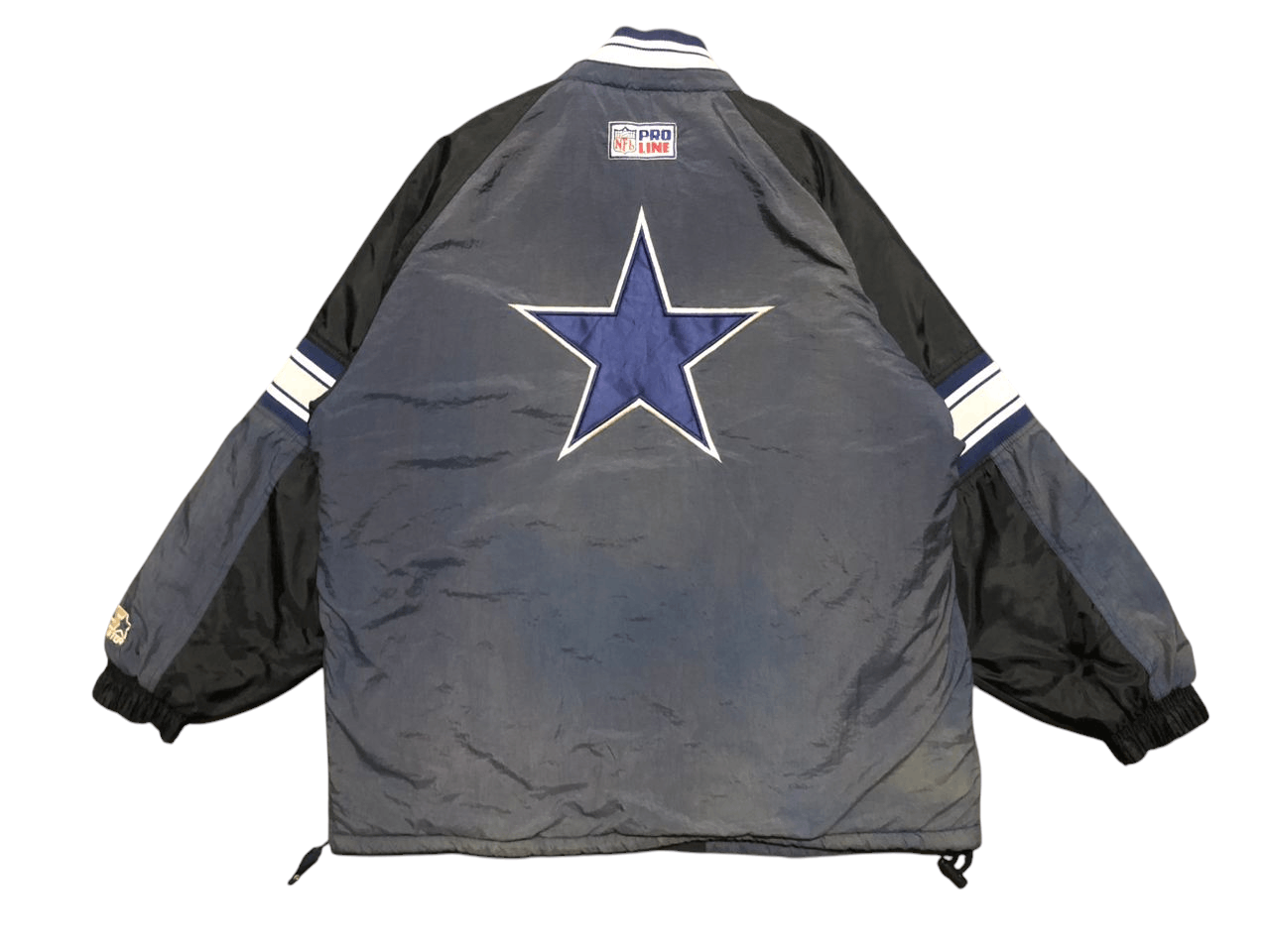 Starter Vintage Starter NFL Cowboy Anorak Jacket Sunfaded Faded Size US L / EU 52-54 / 3 - 2 Thumbnail