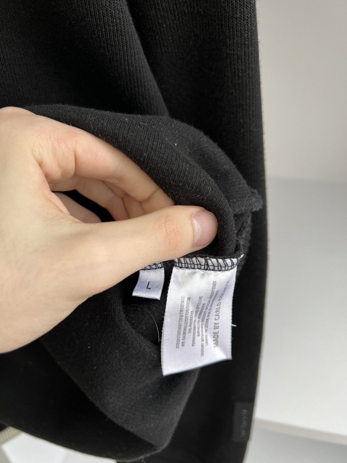 Carlo Colucci × Vintage Vintage Carlo Colucci 1/4 Zip Pullover Sweater Size US L / EU 52-54 / 3 - 11 Thumbnail