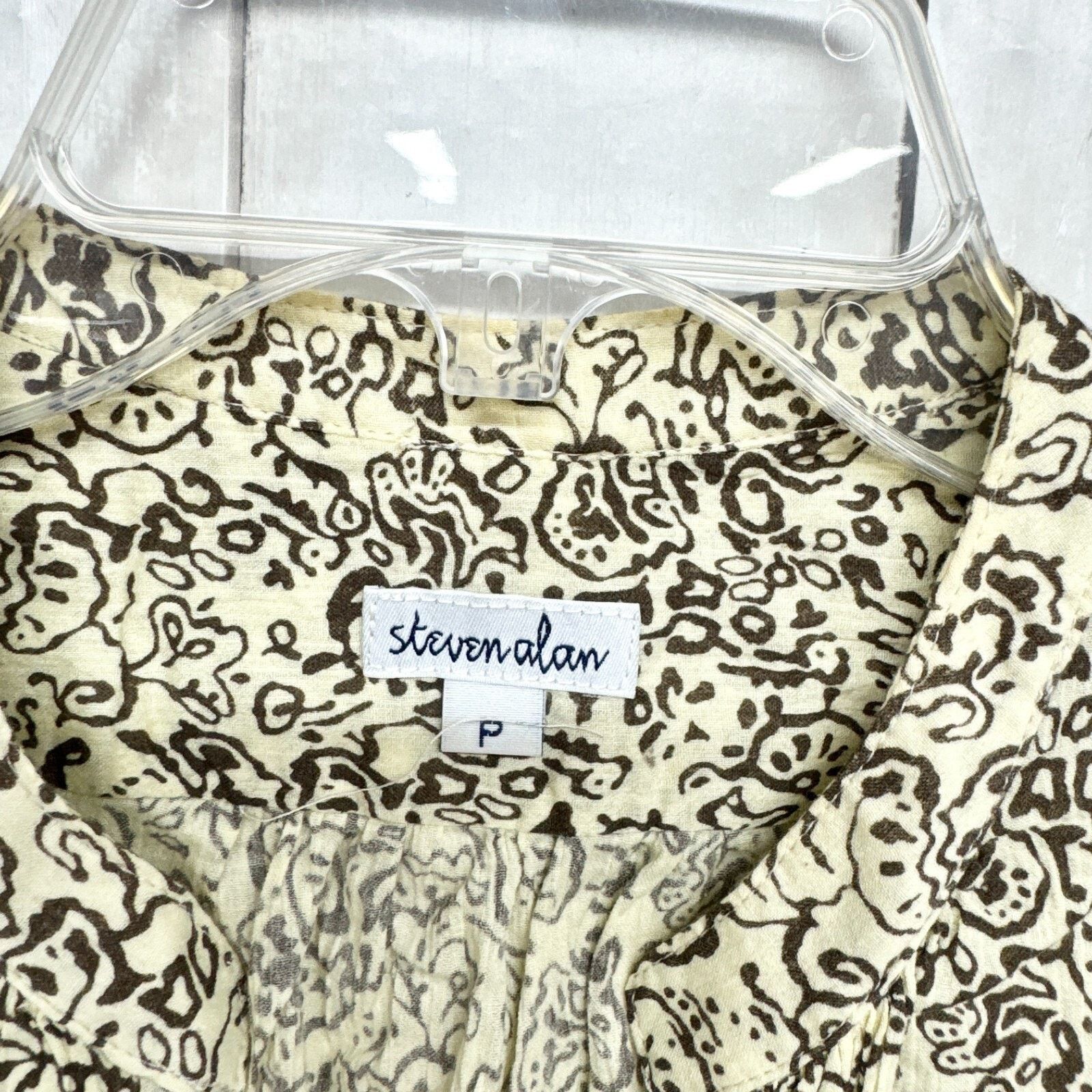 Steven Alan Steve Alan Tank Women P Button Down Paisley Floral Pattern Size S / US 4 / IT 40 - 2 Thumbnail