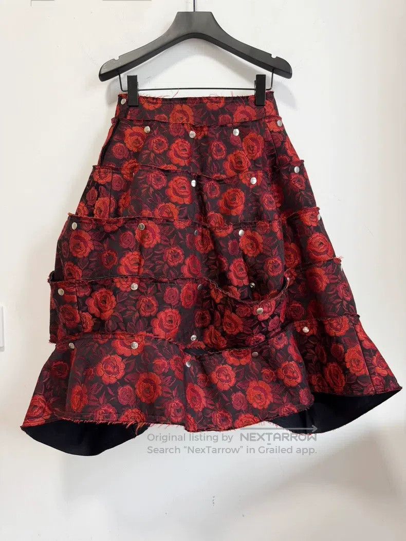 Comme des Garcons Comme Des Garcons size XS Ultra rare armor rose skirt with Size 23" - 2 Thumbnail