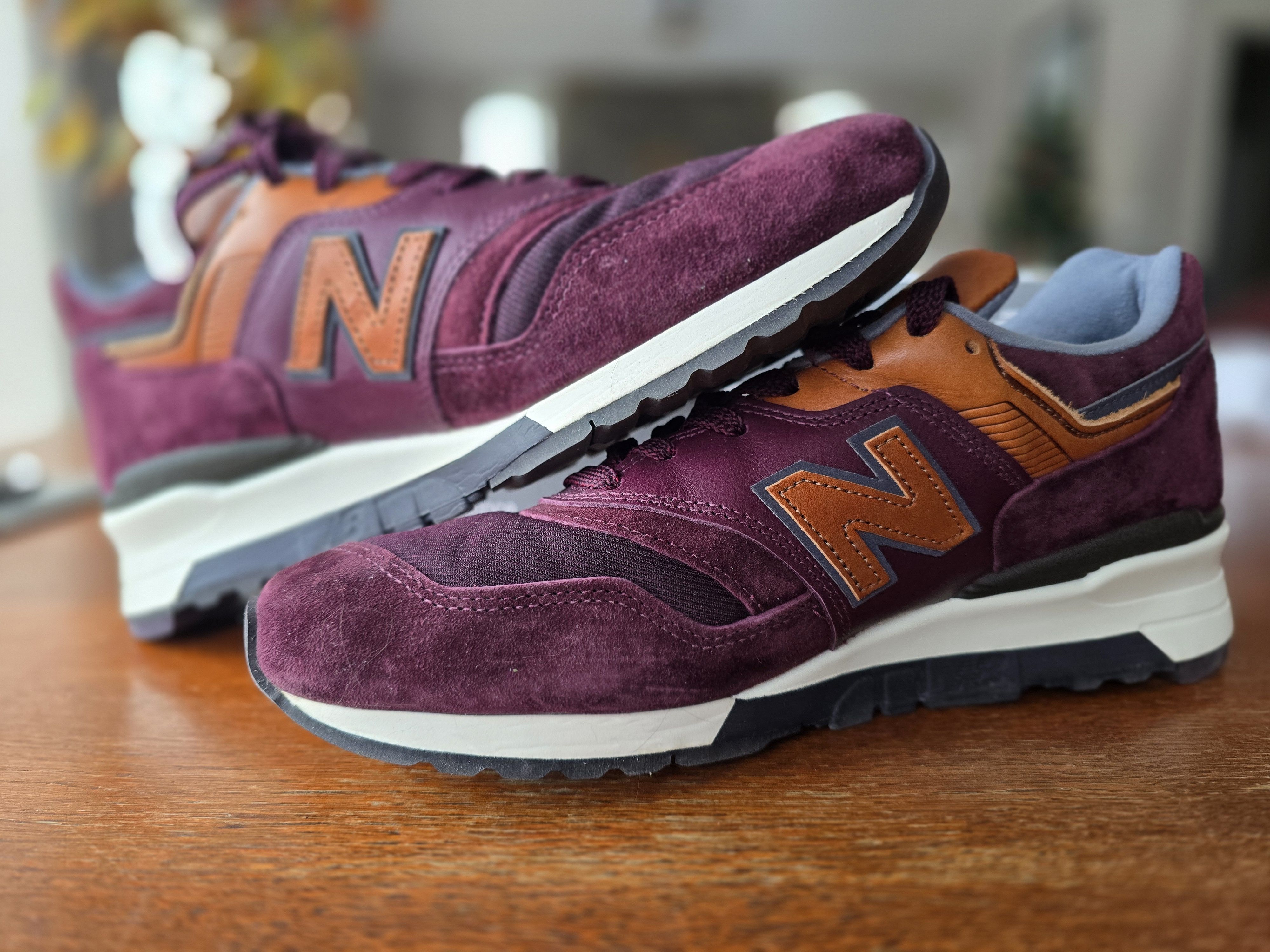 New Balance New Balance - Made In USA 997 - Distinct Retro Ski Size US 10.5 / EU 43-44 - 1 Thumbnail