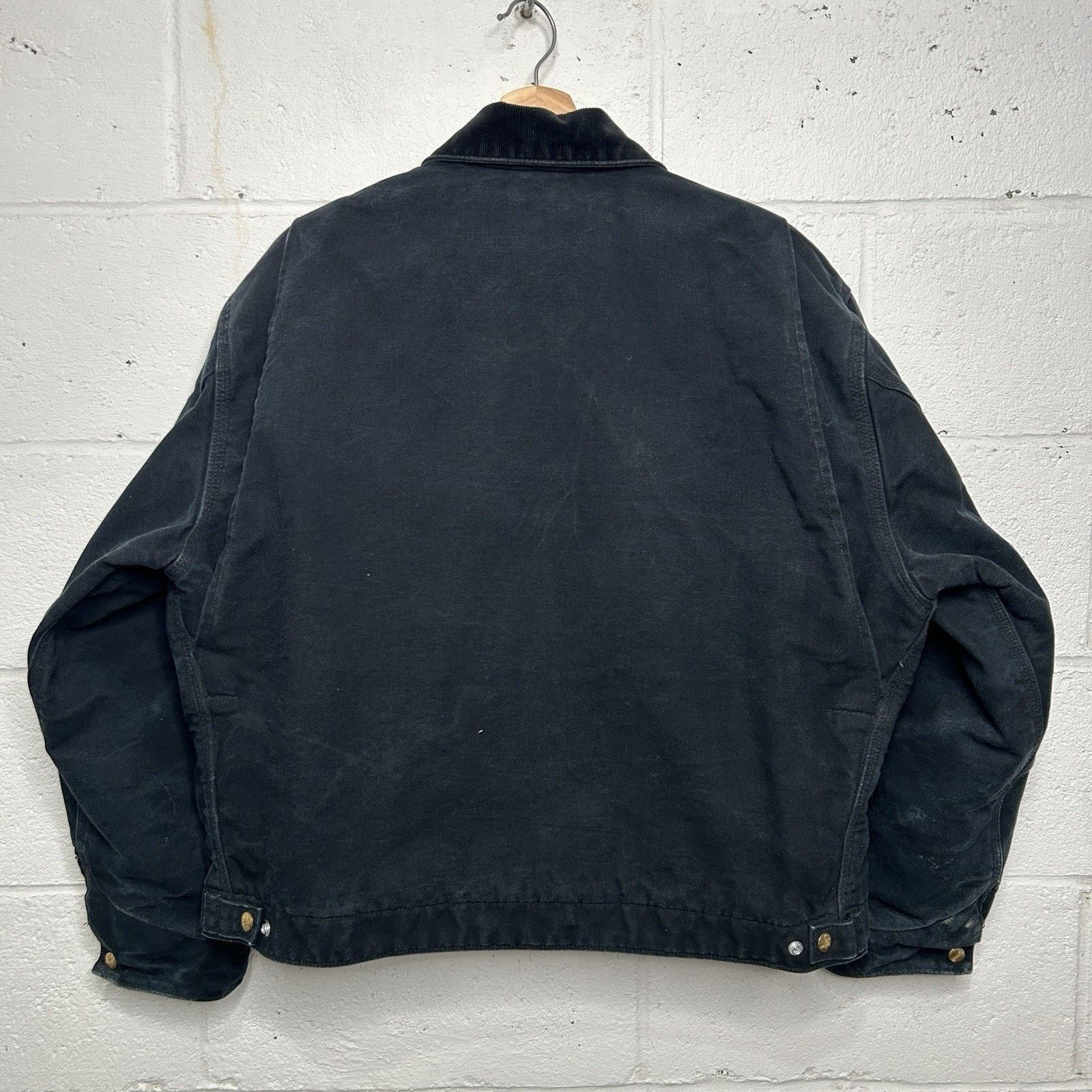 Carhartt Y2K Carhartt Blanket-Lined Detroit Jacket “Black” J001 BLK Size US XL / EU 56 / 4 - 2 Thumbnail