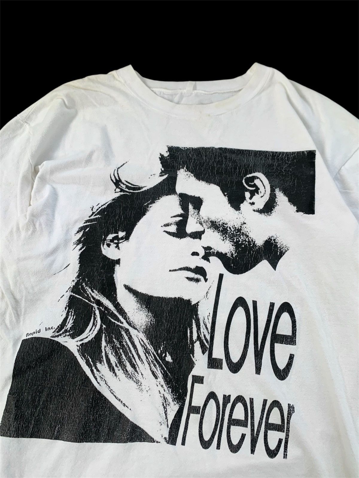 Expert Horror Vintage 90s Love Forever Dark Love Tee Size US L / EU 52-54 / 3 - 3 Thumbnail