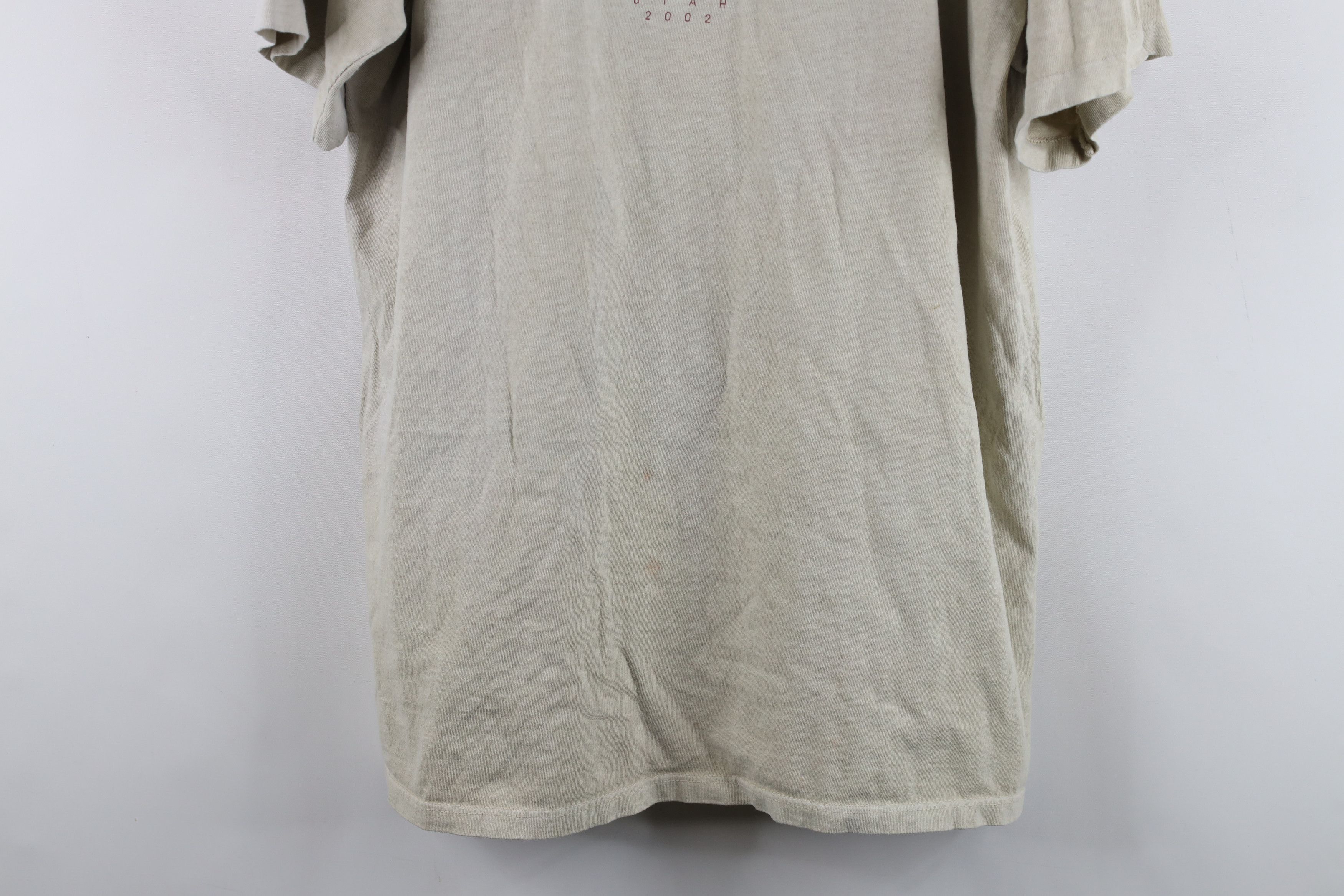 Vintage Vintage Winter Olympics Park City Utah T-Shirt Beige USA Size US L / EU 52-54 / 3 - 3 Thumbnail