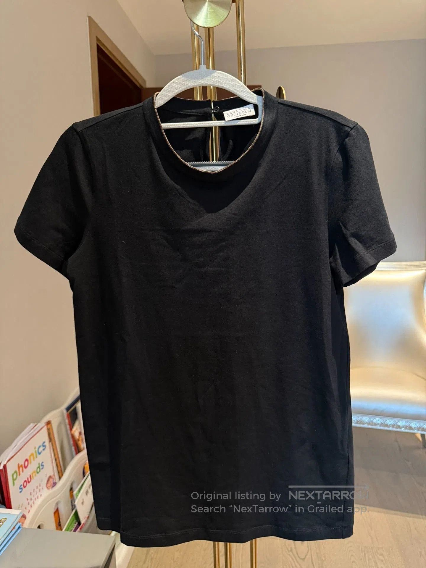 Brunello Cucinelli Black T-Shirt.