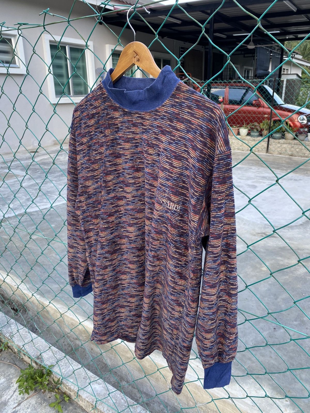 Trussardi × Vintage Vintage trussardi mockneck long sleeve Size US M / EU 48-50 / 2 - 5 Thumbnail