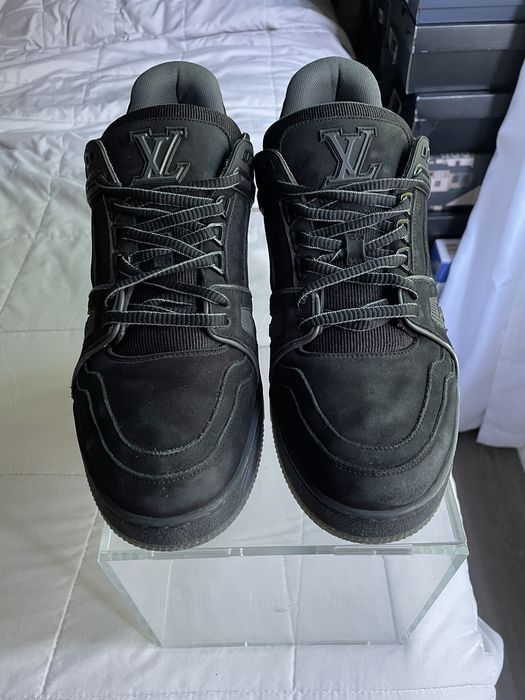 Louis Vuitton - Authenticated Beverly Hills Trainer - Leather Black For Man, Very Good condition