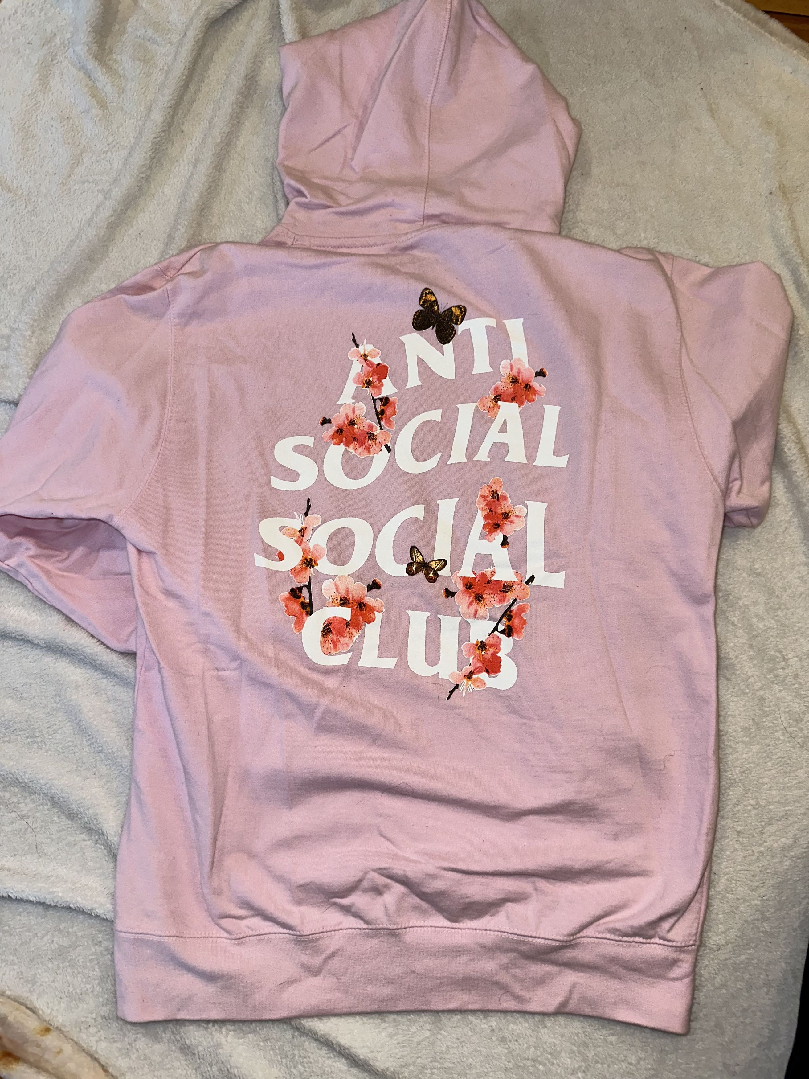 Anti Social Social Club Butterfly Hoodie | Grailed