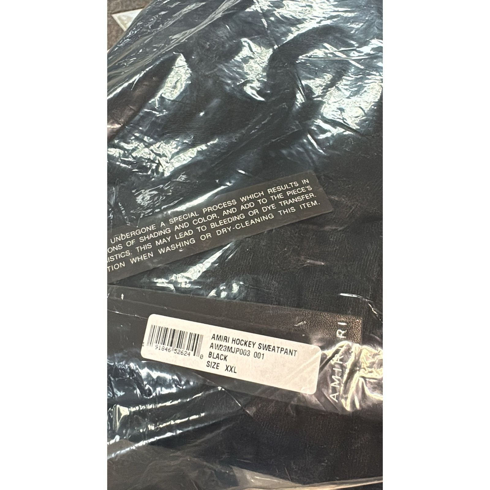 Amiri o1rshd1 Amiri Hockey Sweatpants & Joggers in Black Size US 38 / EU 54 - 18 Thumbnail