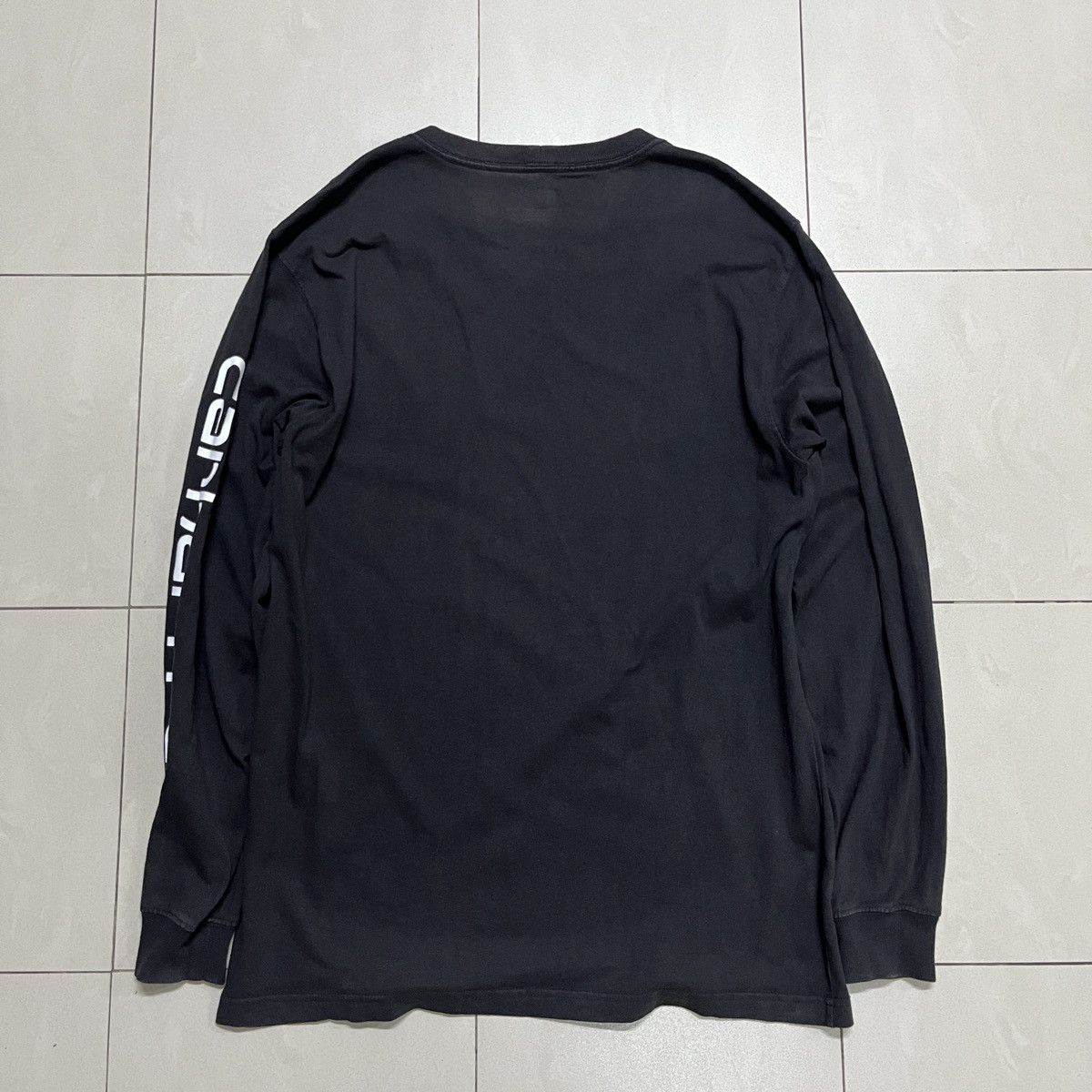 Carhartt × Carhartt Wip Carhartt Logo Longsleeve T Shirt Size US S / EU 44-46 / 1 - 8 Thumbnail