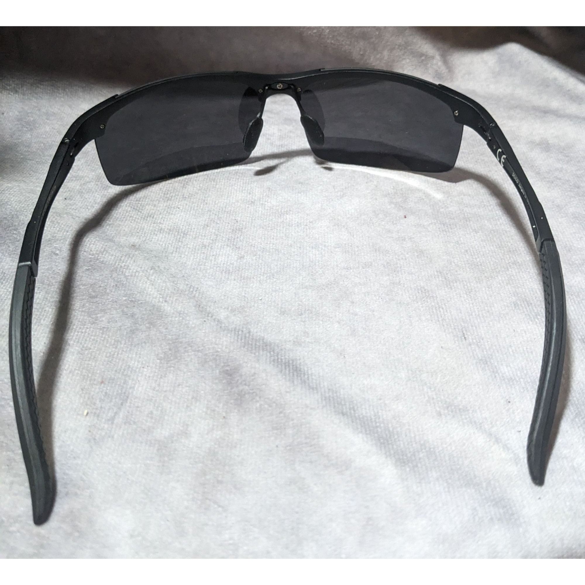 Other Duco Sports Mens Black Polarized Metal Frame Sunglasses Size ONE SIZE - 2 Thumbnail