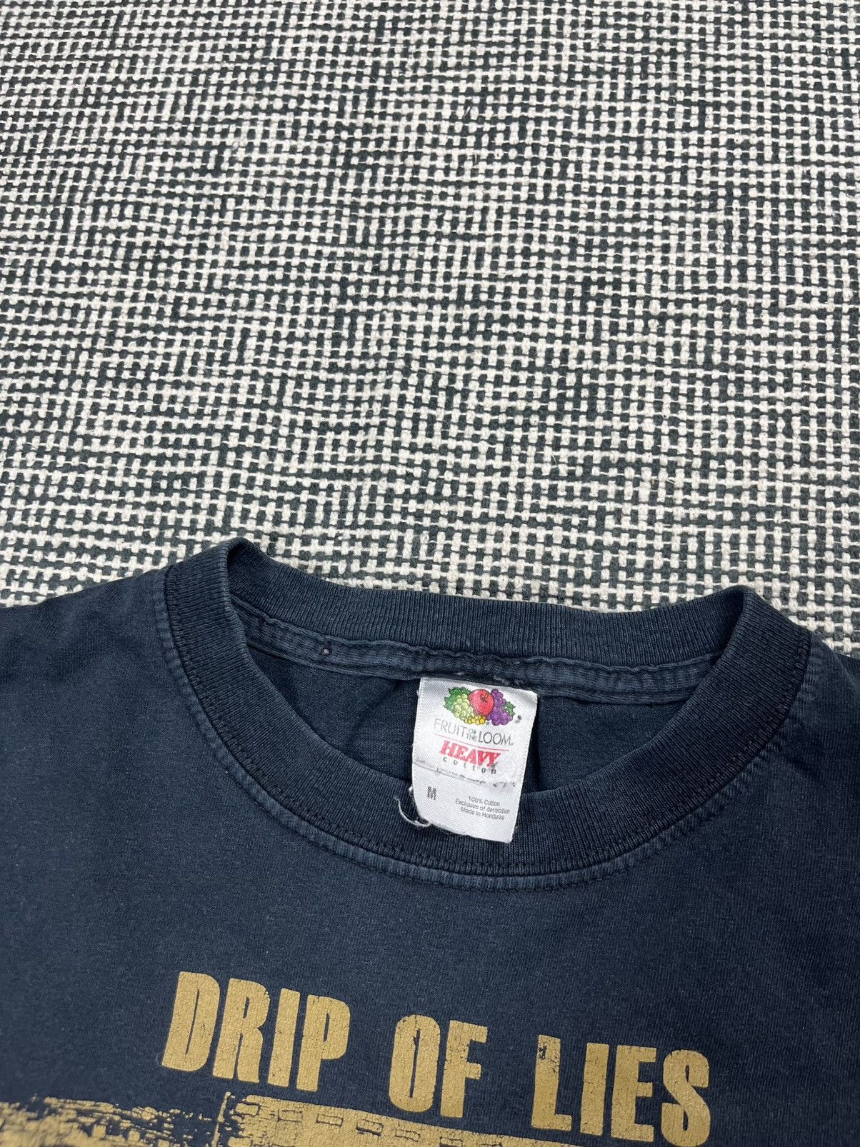 Band Tees × Vintage vintage drip of lies hardcore metal rare band tee Size US M / EU 48-50 / 2 - 2 Thumbnail