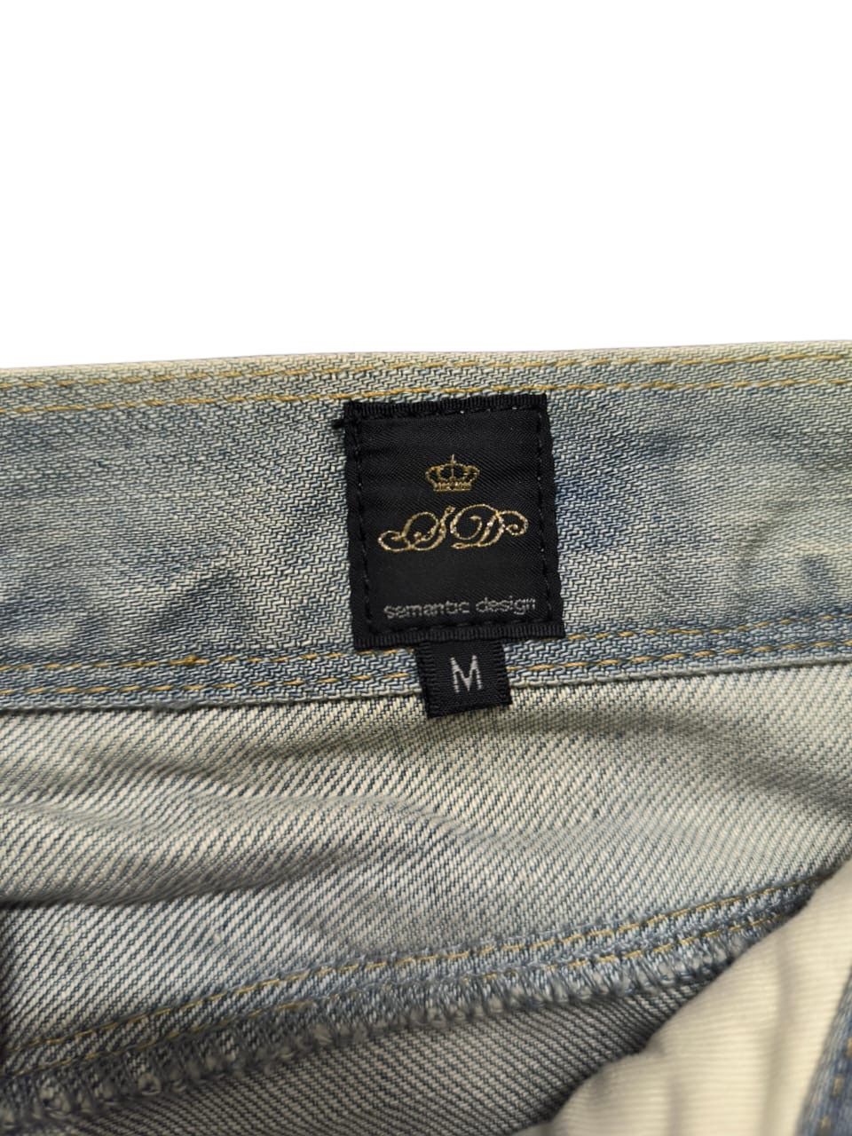 semanticdesign Semantic Design Clawmark Distressed Denim Size US 30 / EU 46 - 9 Thumbnail
