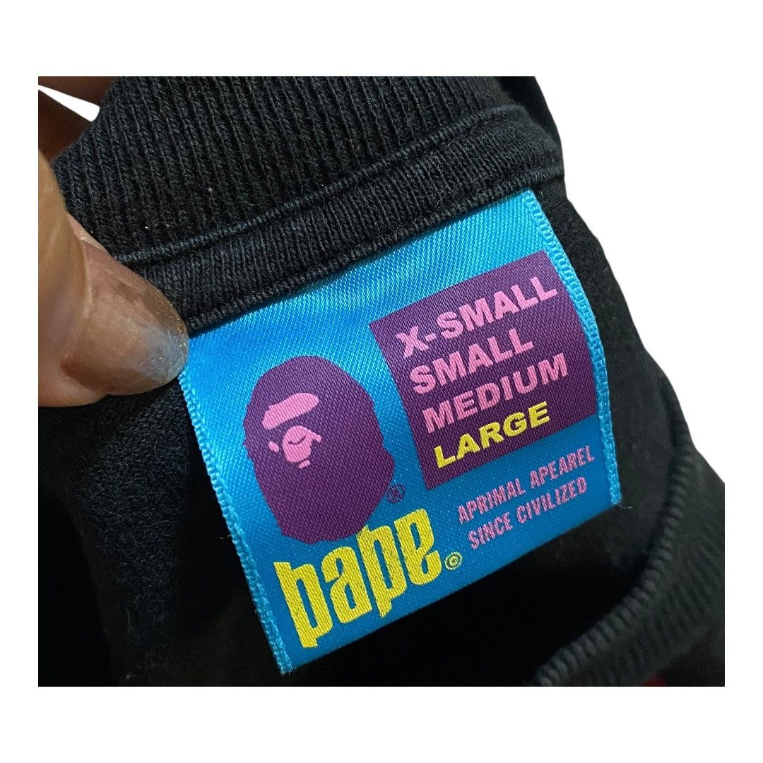 Bape BAPE APE HEAD black TEE Size US M / EU 48-50 / 2 - 3 Thumbnail