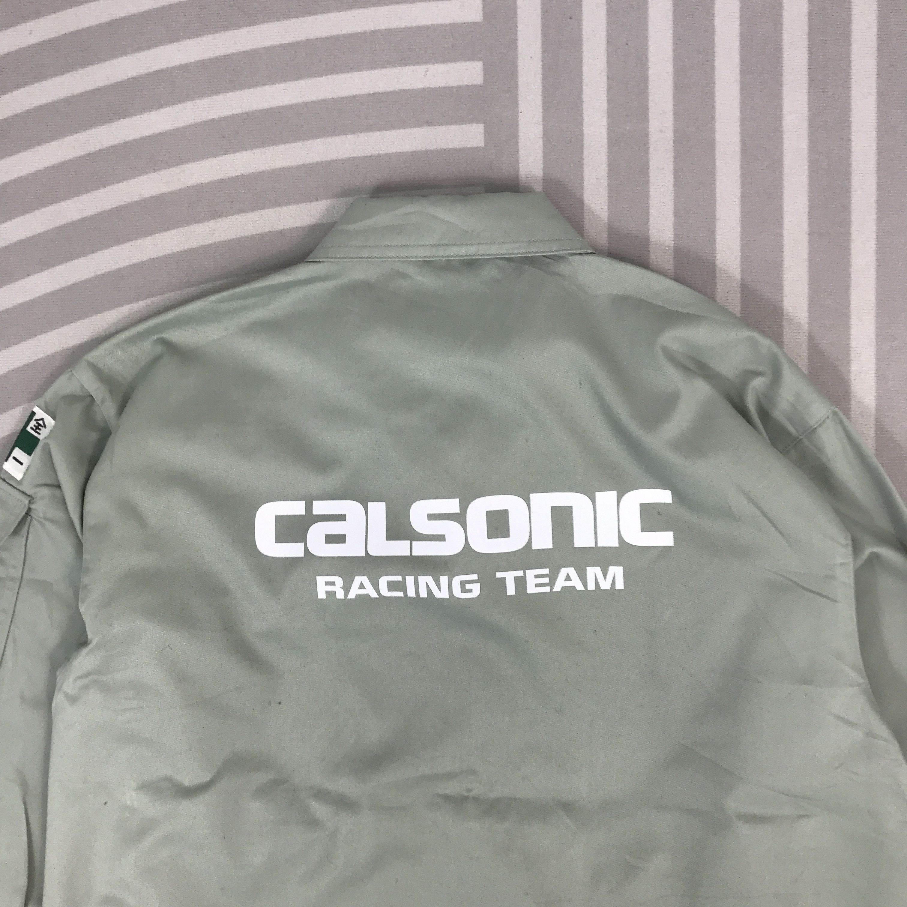 Japanese Brand × Vintage Vintage Calsonic Racing team japan Uniform F1 Jacket Size US M / EU 48-50 / 2 - 4 Thumbnail