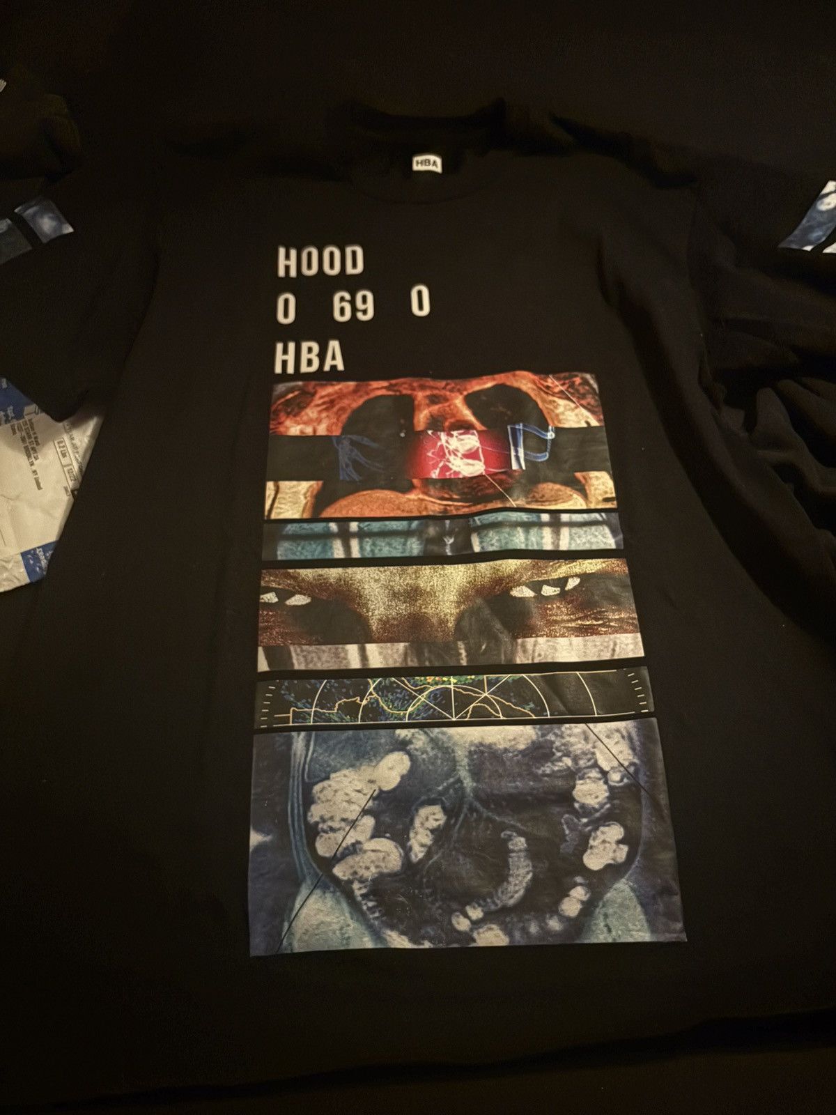 Hood By Air Hood by air Aphex twin heritage scan long sleeve Y2K virgil Size US L / EU 52-54 / 3 - 2 Thumbnail
