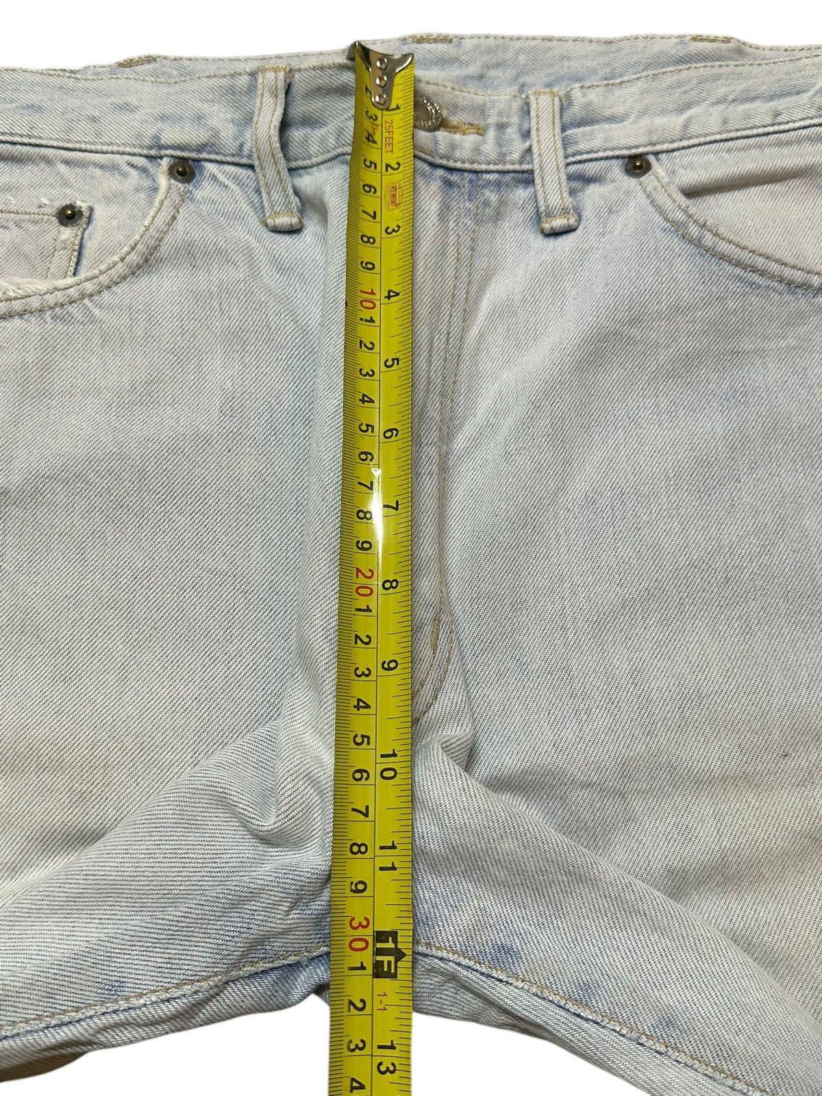 Edwin Vintage Edwin US Classic Faded Distressed Loose Jeans Size US 33 - 14 Thumbnail