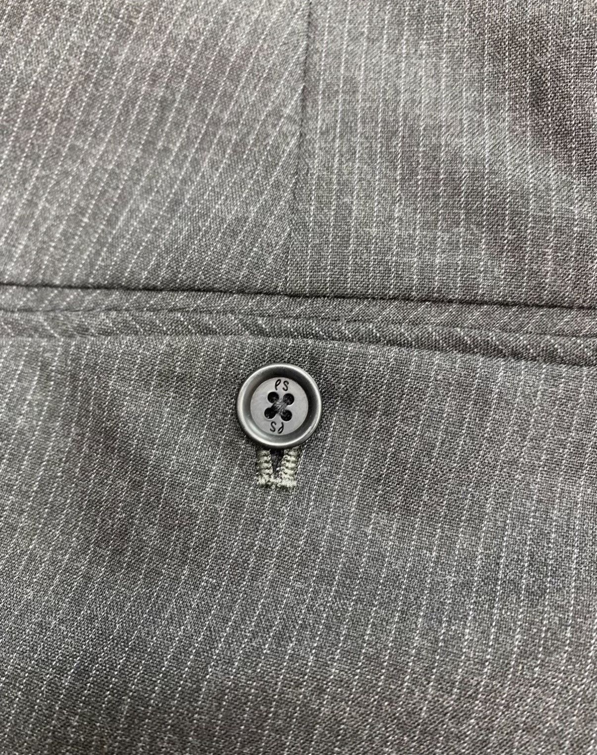 Paul Smith PAUL SMITH Classic Striped Formal Wool Trousers Size US 36 / EU 52 - 9 Thumbnail