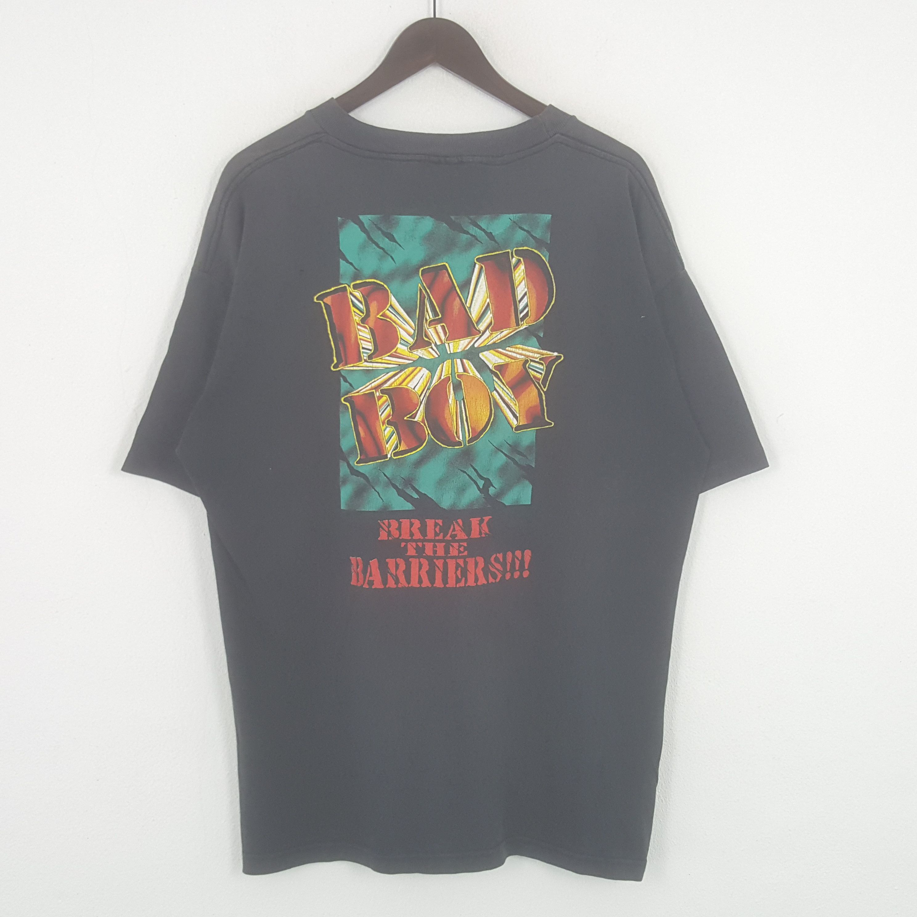 Vintage Bad Boy Skater Brand Streetwear T-shirt