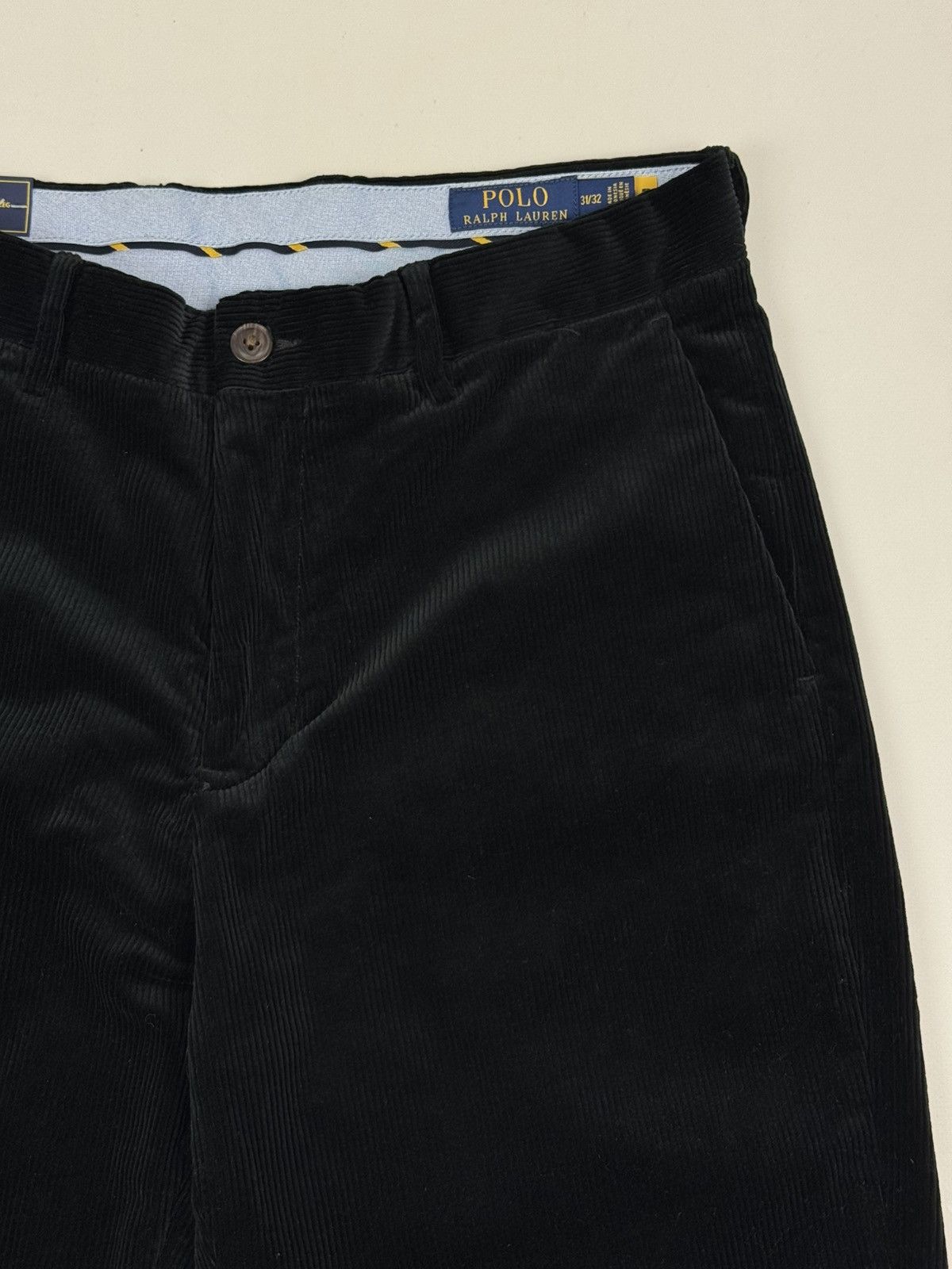 Polo Ralph Lauren Polo Ralph Lauren Stretch Classic Corduroy Dark Green Pants Size US 31 - 8 Thumbnail