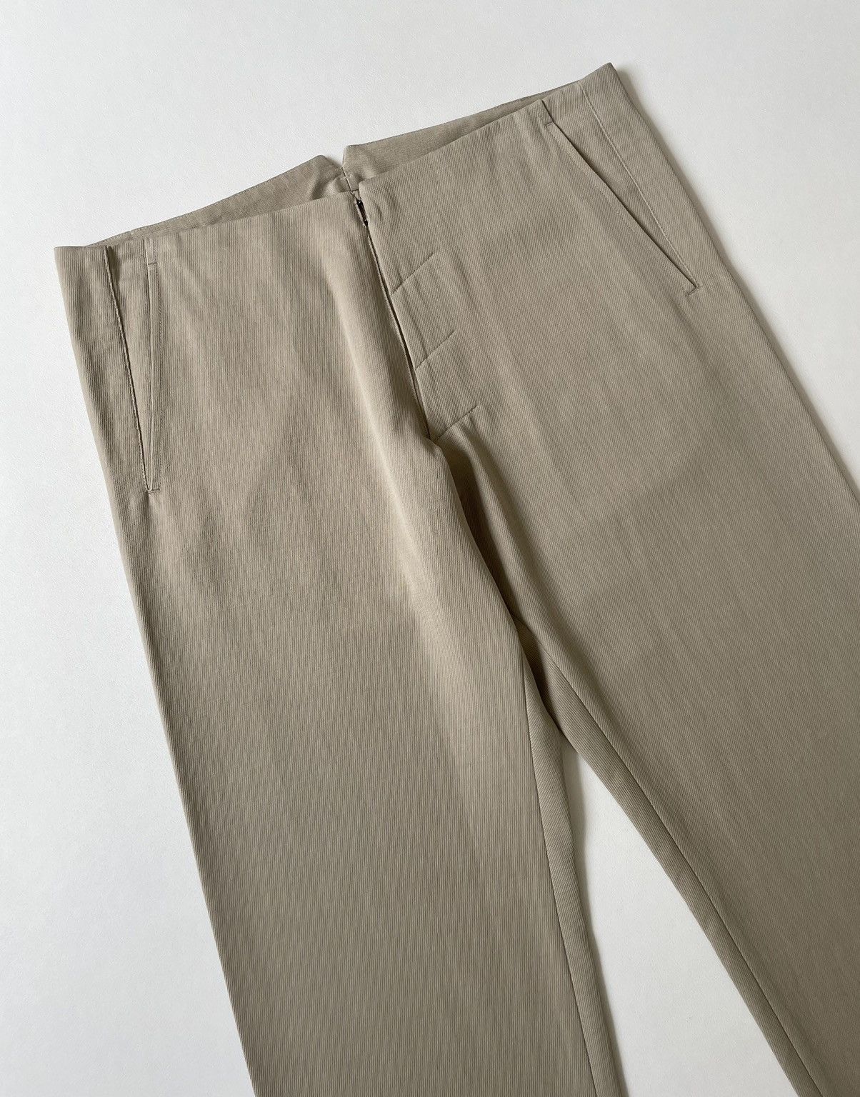 Maison Margiela S/S 08 Beige Twill Cotton Utility Trousers Size US 34 / EU 50 - 7 Thumbnail