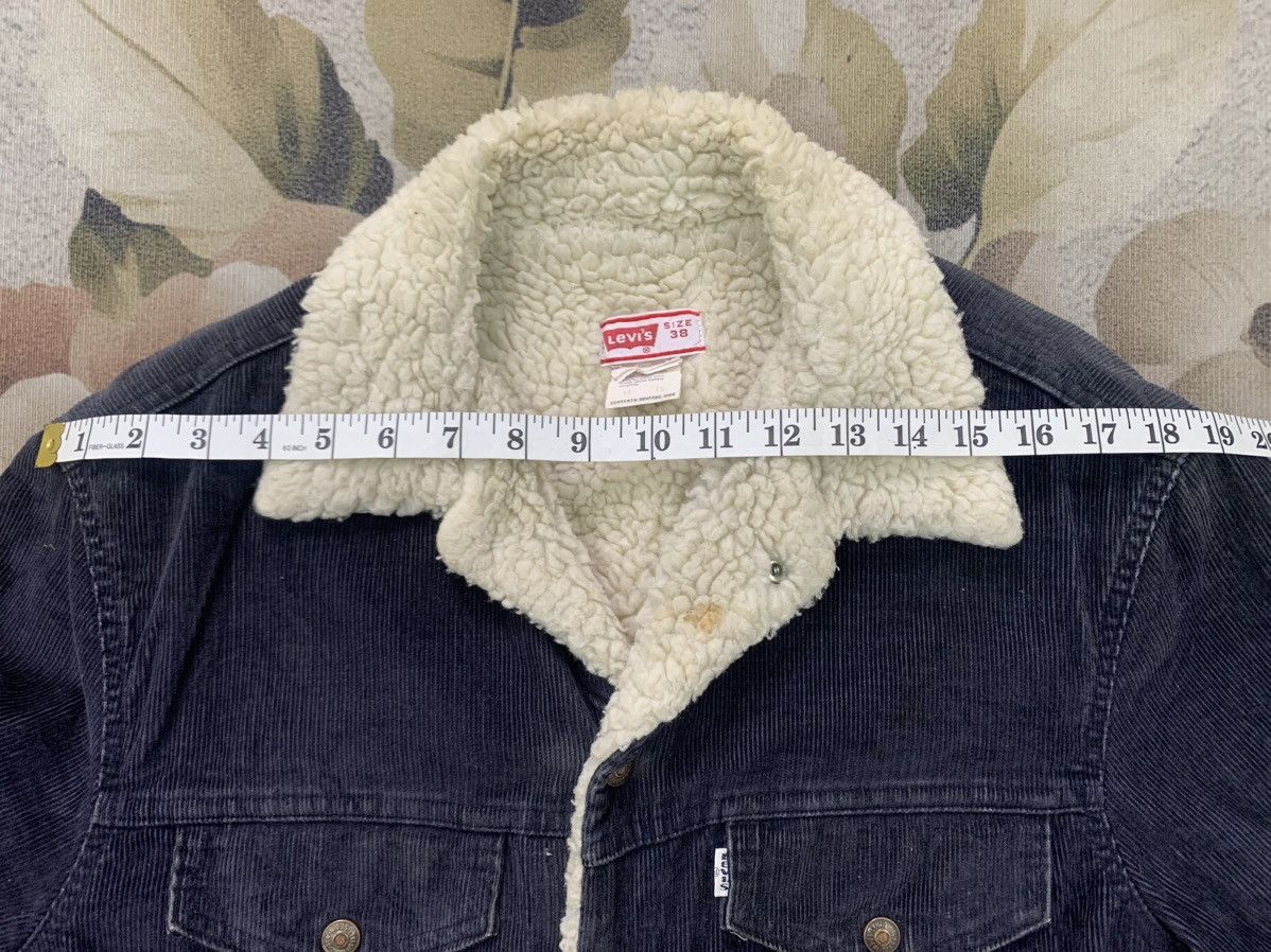 Levi's Vtg Levis Corduroi Sherpa Jacket Made in Usa Size US M / EU 48-50 / 2 - 15 Thumbnail