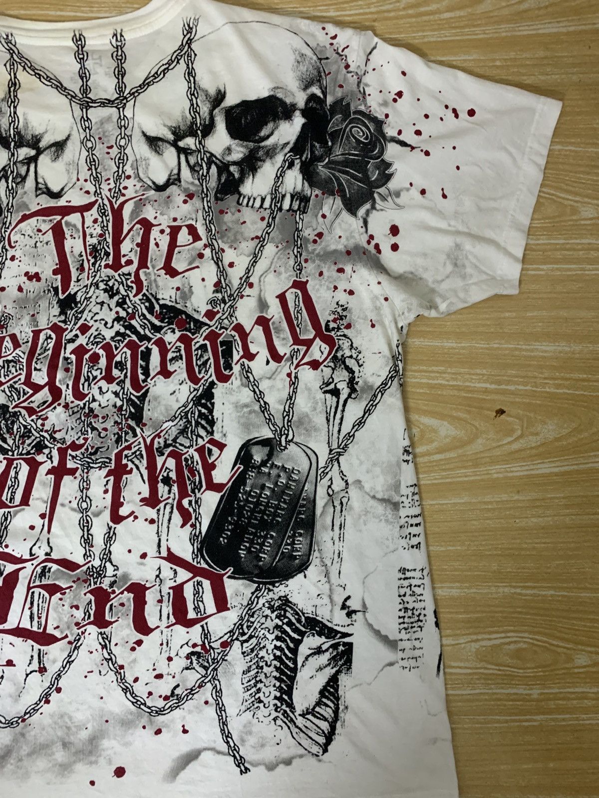 Art Comes First X A R Unlimited The End Game The Beginning Of The End Tee Size US XL / EU 56 / 4 - 17 Thumbnail