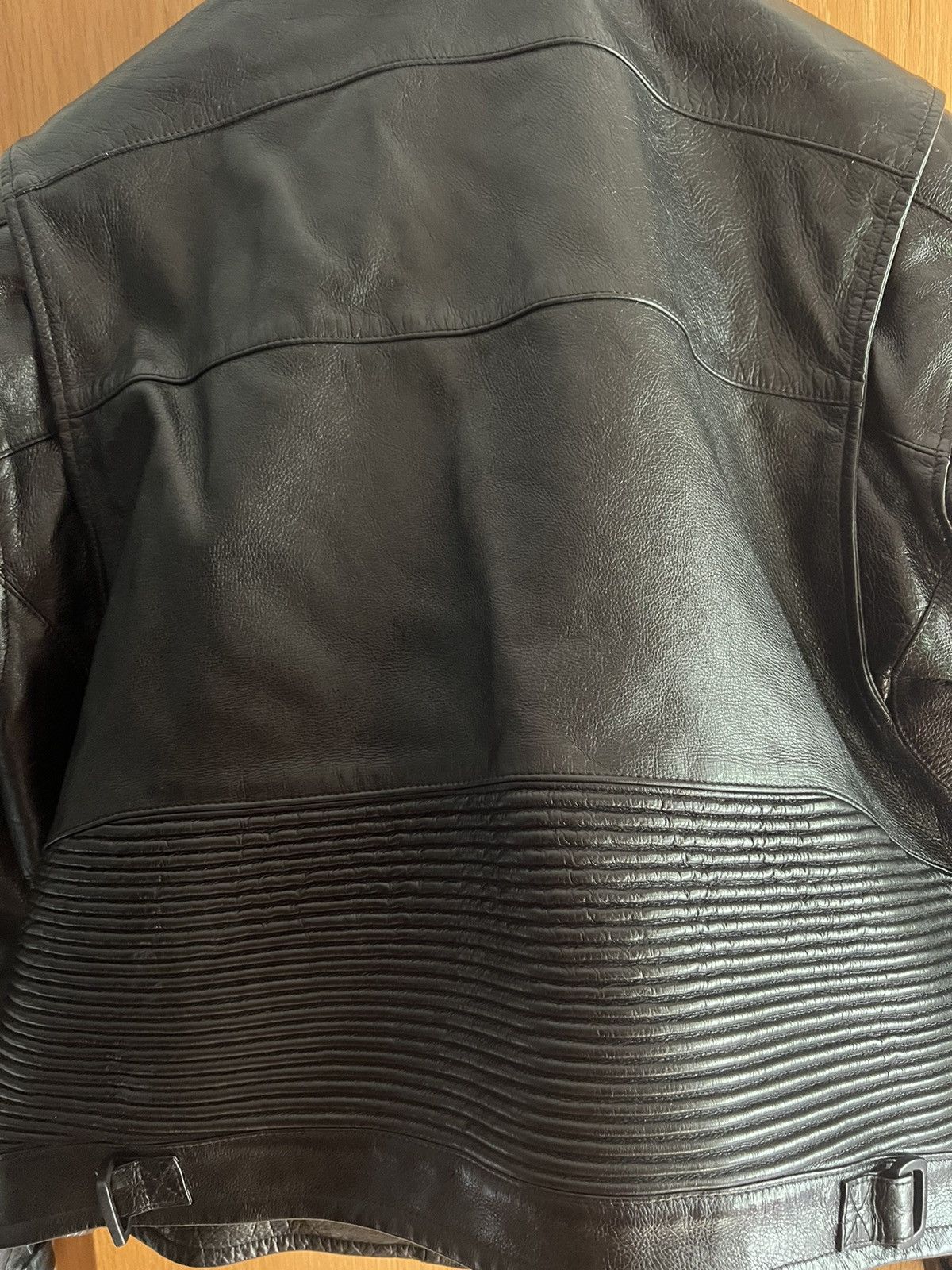Balenciaga Balenciaga Logo Leather Jacket Size US L / EU 52-54 / 3 - 10 Thumbnail