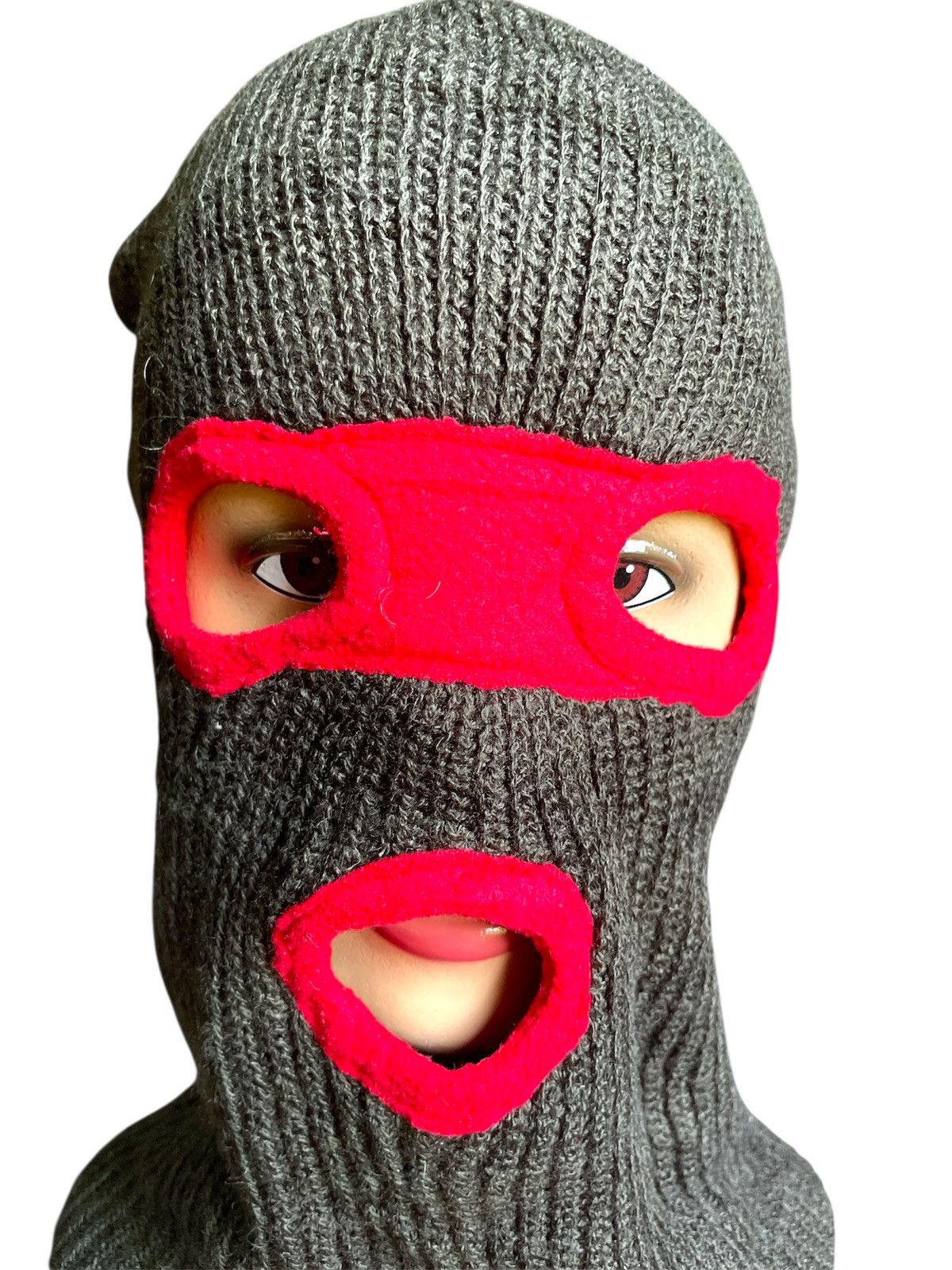 Anime × Japanese Brand × Marvel Comics JapaneseBrand Full Mask Robbery Beanie Hat Size ONE SIZE - 5 Thumbnail