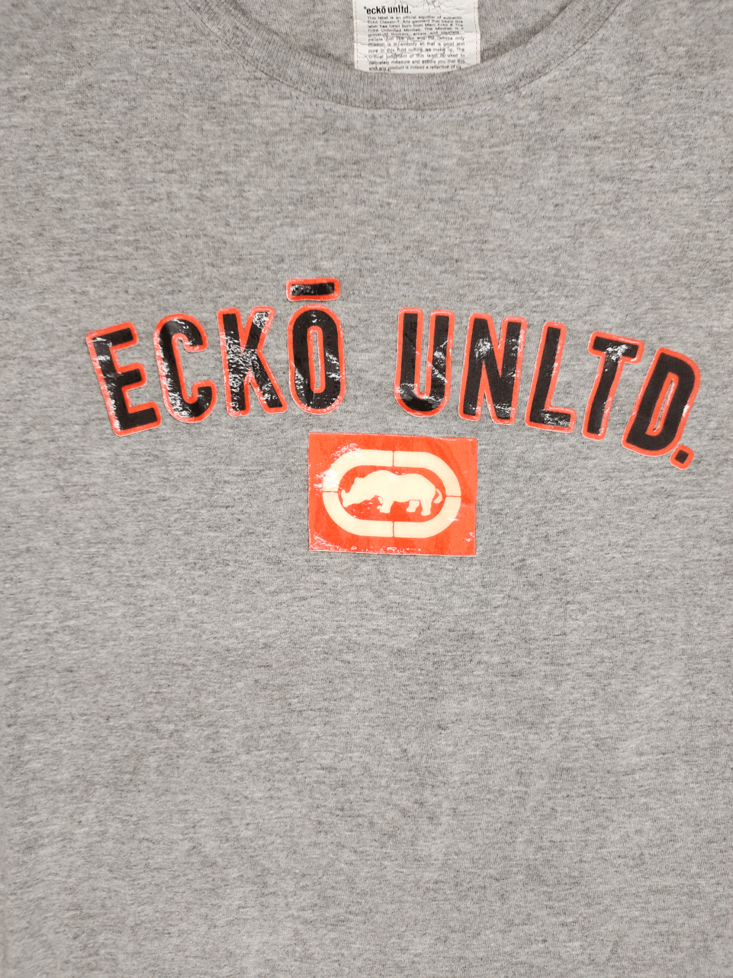Ecko Unltd. Vintage 90s Ecko Unltd.Spell Out Made In Usa T-Shirt Jnco Size US XXL / EU 58 / 5 - 3 Thumbnail