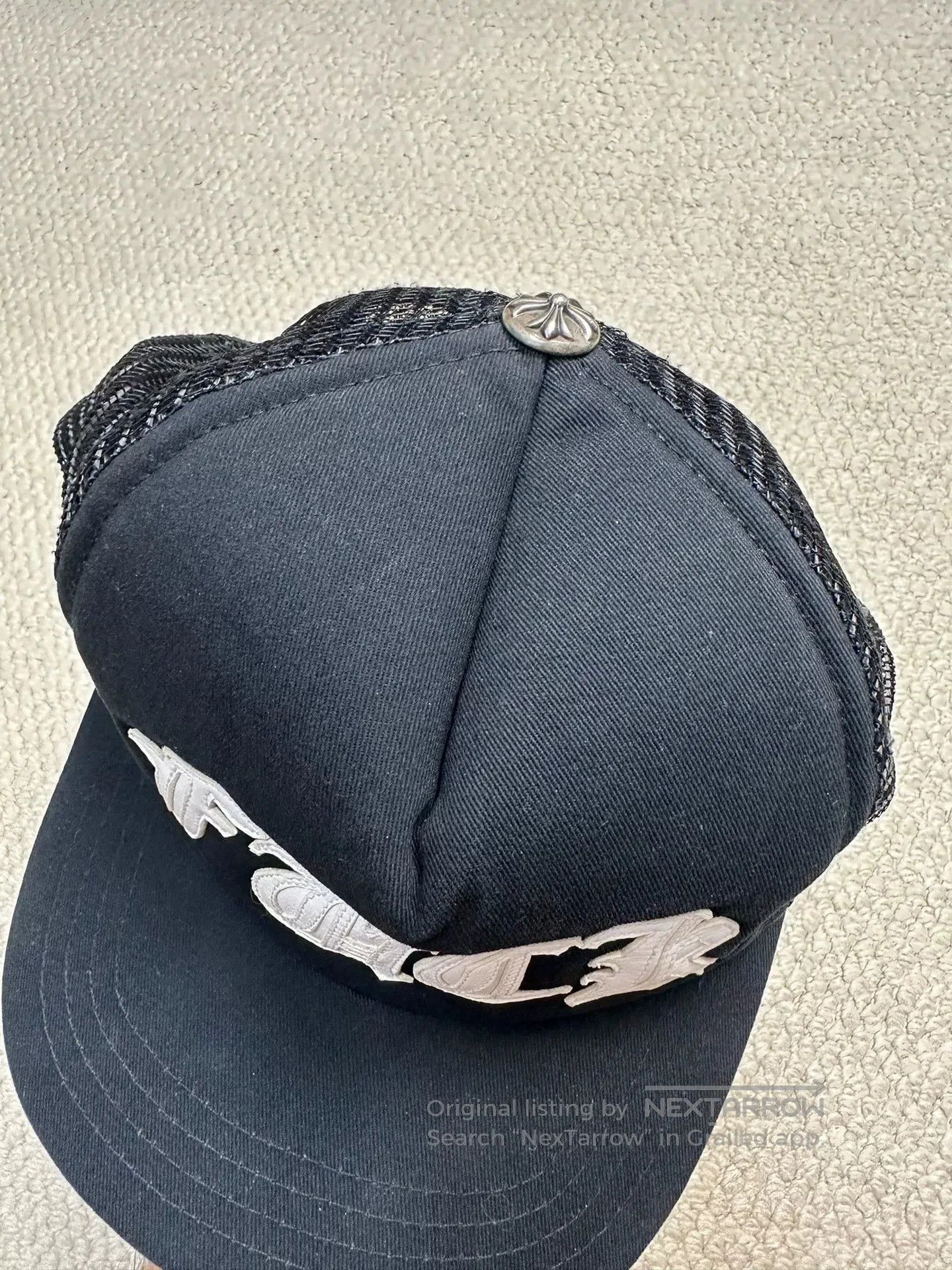 Chrome Hearts Chrome Hearts FxxK Leather Patch Baseball Cap. Size ONE SIZE - 3 Thumbnail