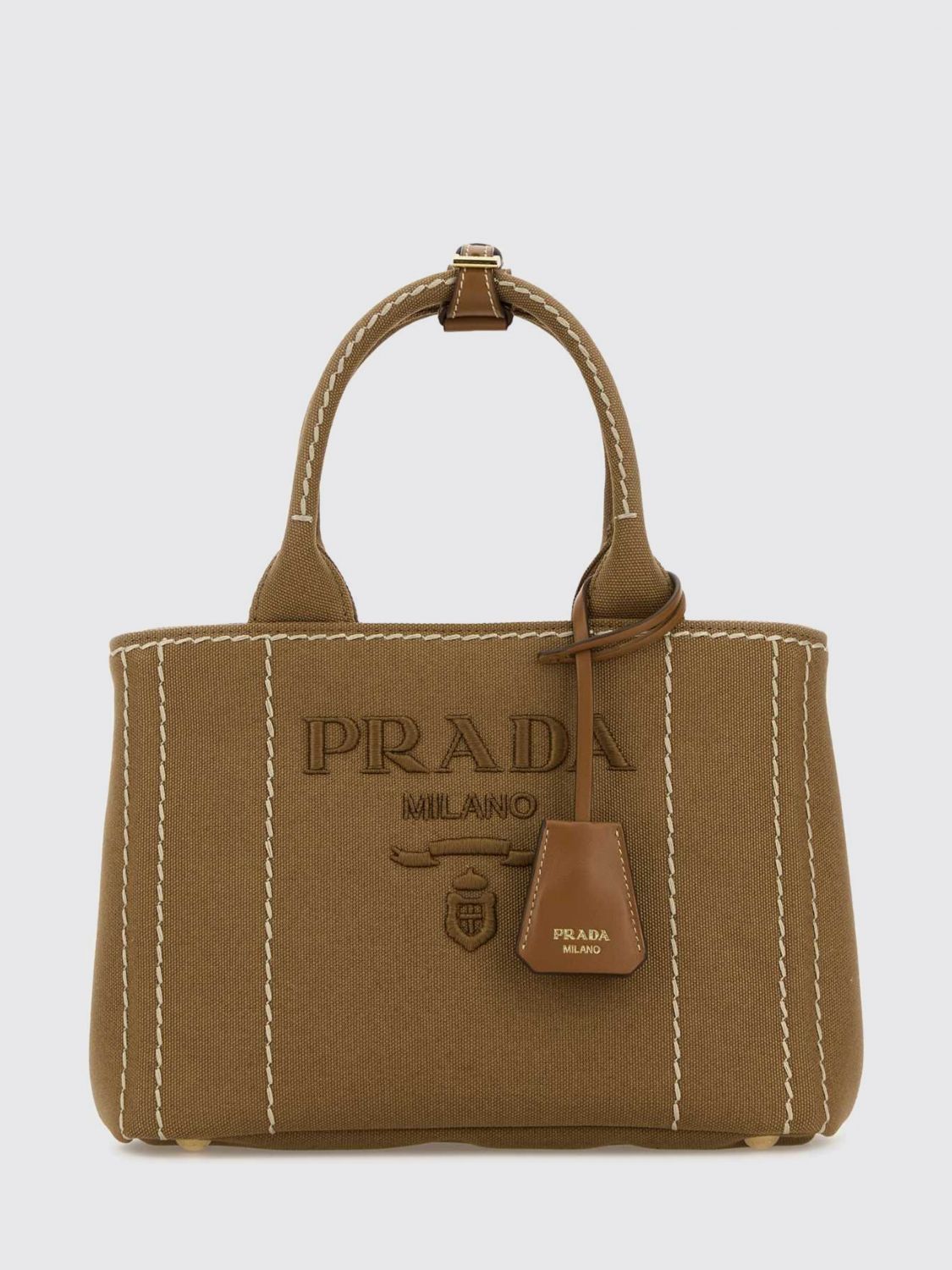 Prada Prada Handbag Woman Brown Size ONE SIZE - 1 Preview