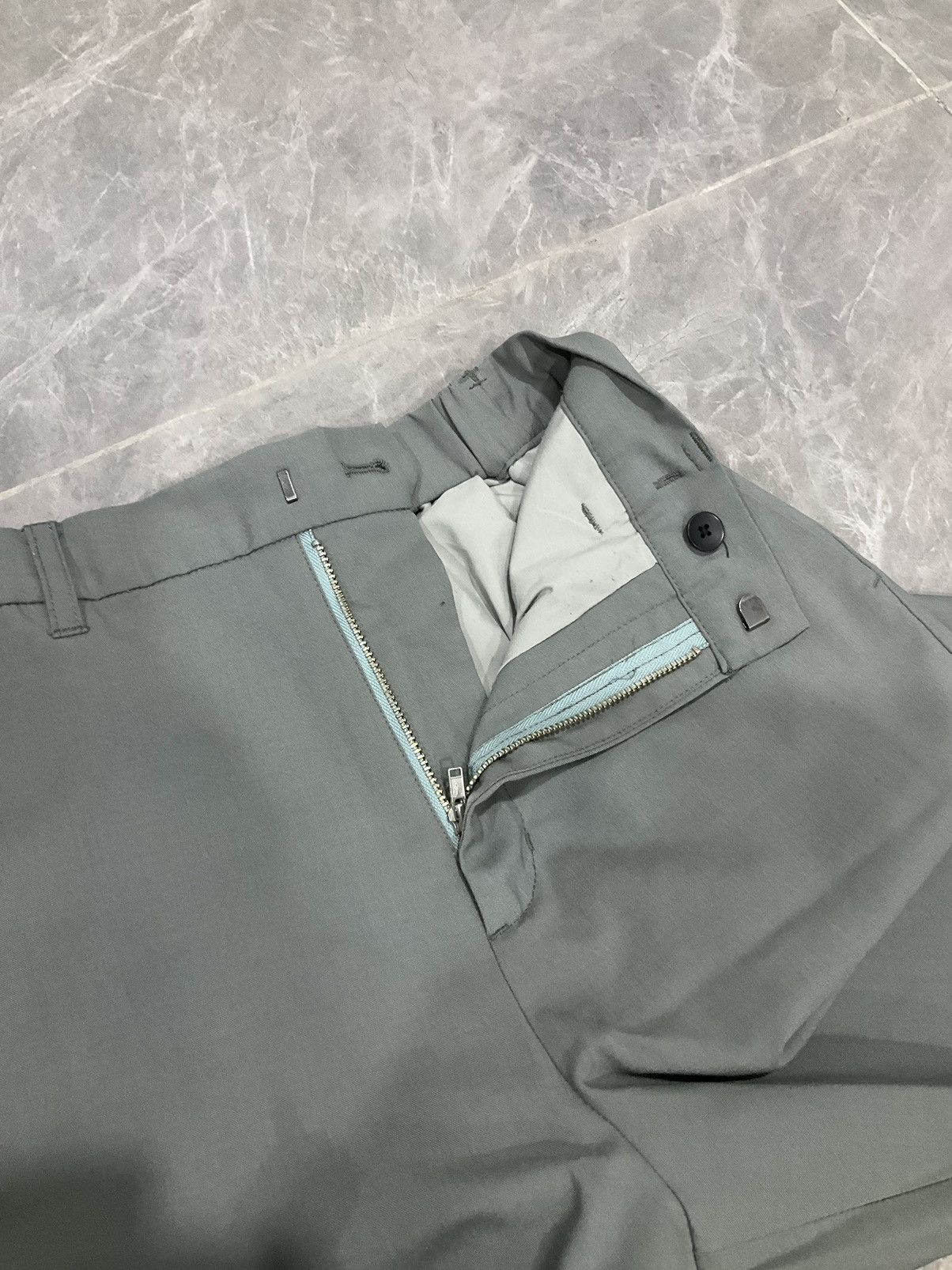 HARE × Japanese Brand HARE Slack Pants With Zip Leg Opening Size 24" / US 00 / IT 34 - 6 Thumbnail
