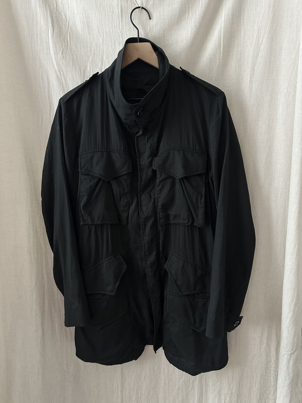 Rick Owens Rick Owens Archive Silk Blend M-65 Jacket SS08 Creatch Size US M / EU 48-50 / 2 - 1 Thumbnail