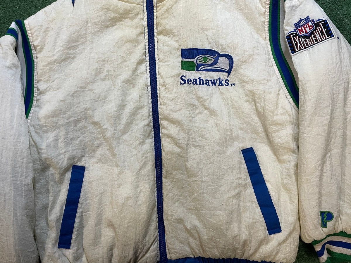 Pro Player Vintage 1990s Seattle Seahawks reversible pro player Jacket Size US XL / EU 56 / 4 - 5 Thumbnail
