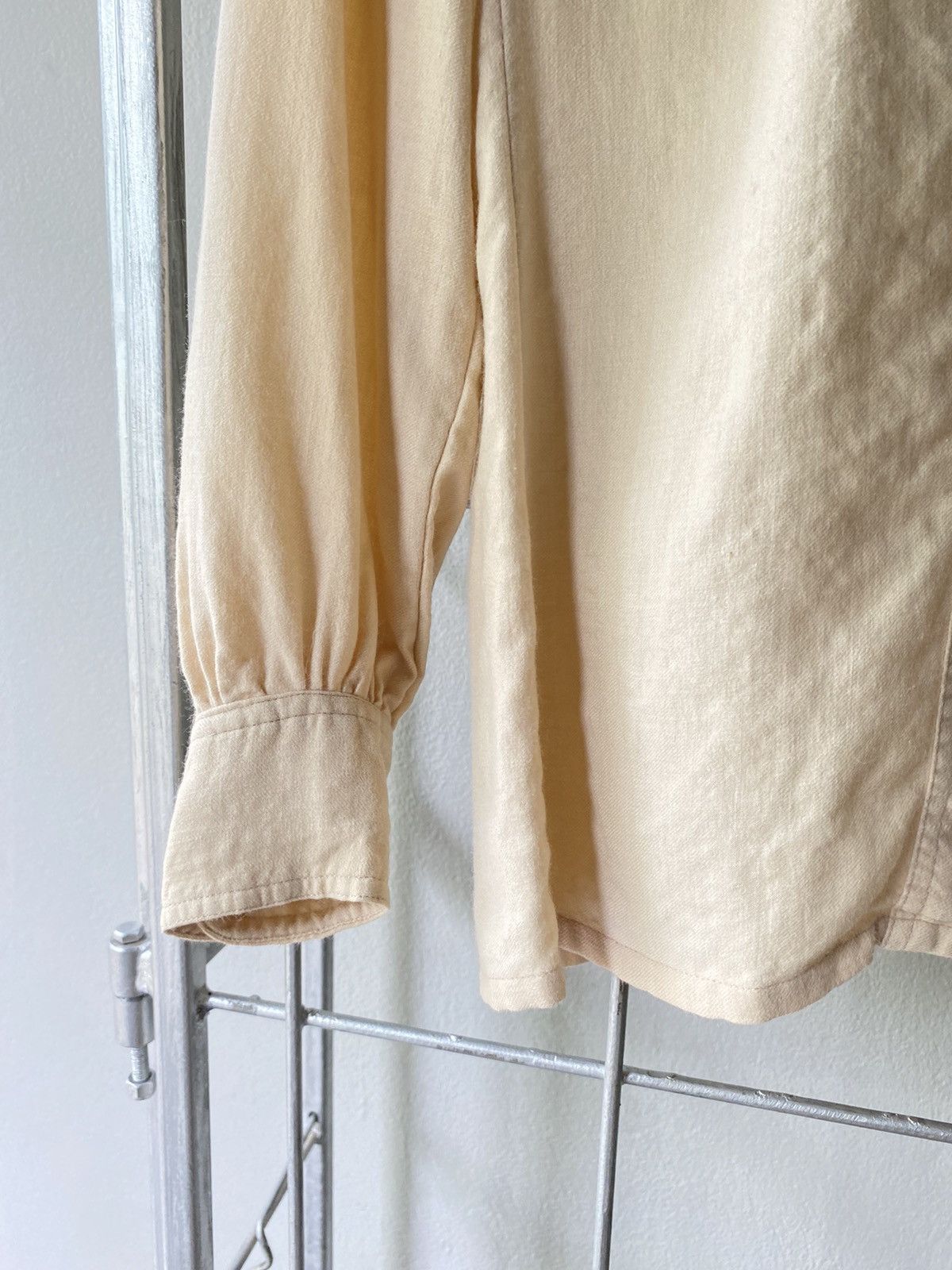 Dior Christian Dior vintage beige shirt Size L / US 10 / IT 46 - 6 Thumbnail