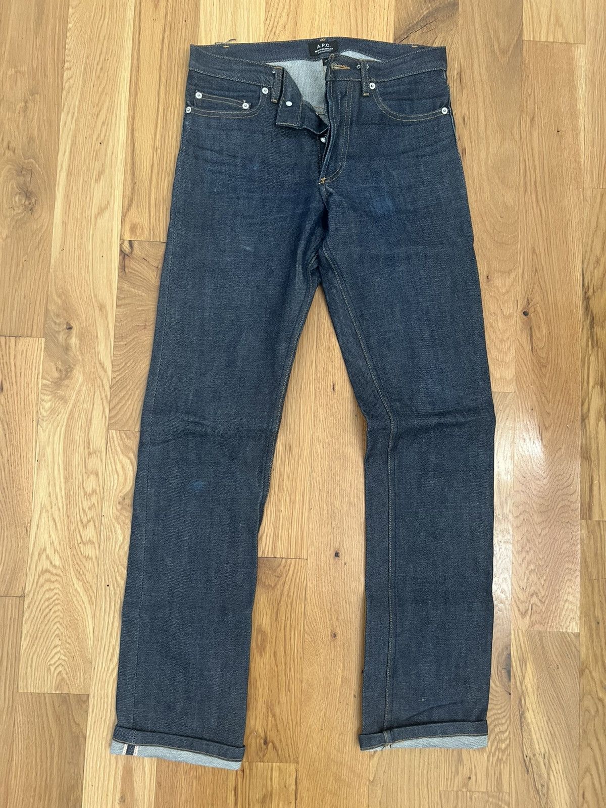 A.P.C. APC New Standard Raw Denim Sz 27 Size US 27 - 1 Thumbnail