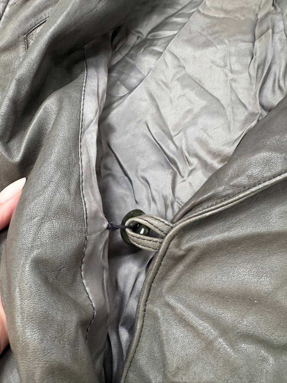 Vintage vintage leather women's jacket Size M / US 6-8 / IT 42-44 - 6 Thumbnail