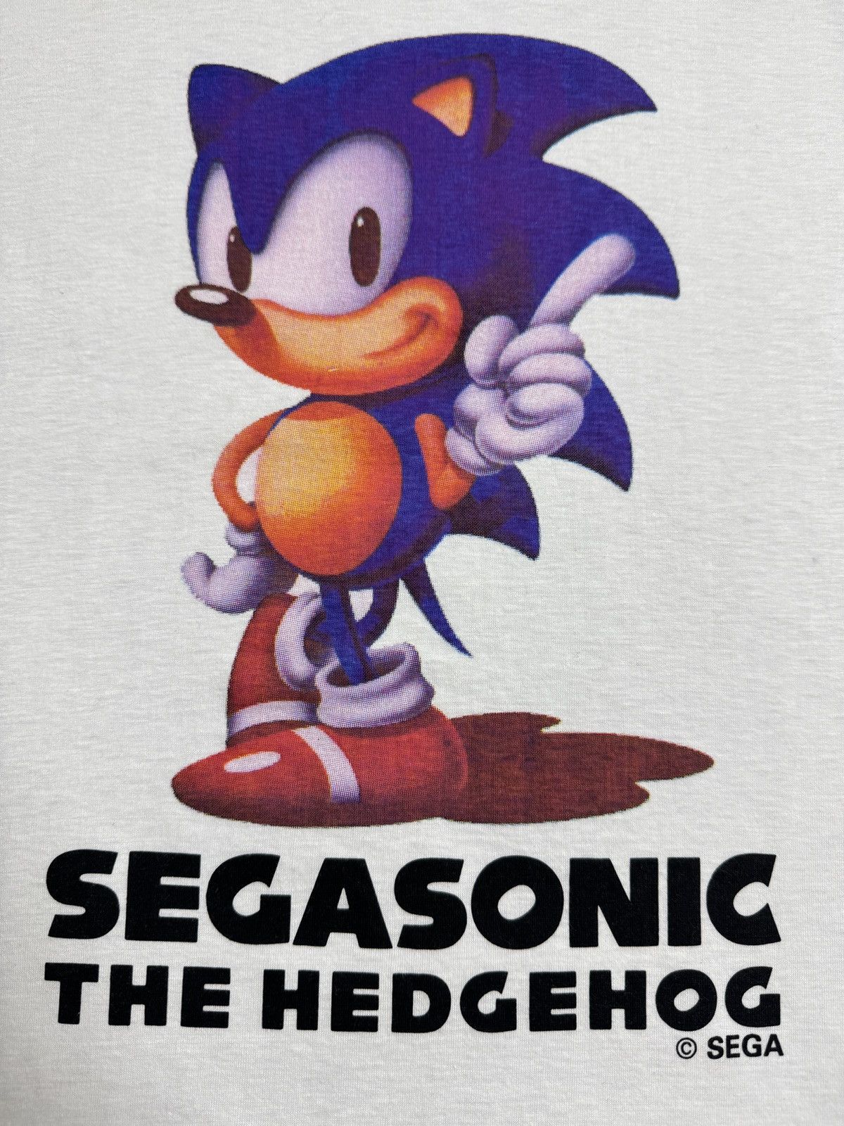 Playstation Vintage 90s Sega Sonic the Hedgehog video game promo tee Size US M / EU 48-50 / 2 - 3 Thumbnail