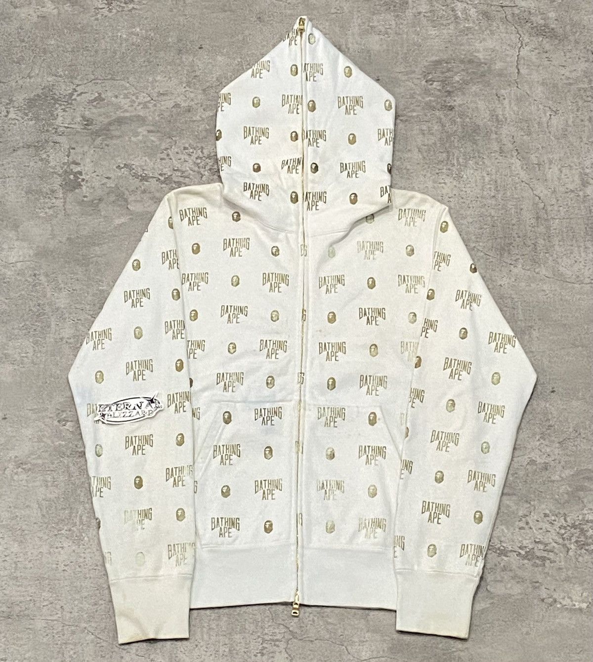 Bape Bape Monogram Logo Hoodie Size US M / EU 48-50 / 2 - 1 Thumbnail