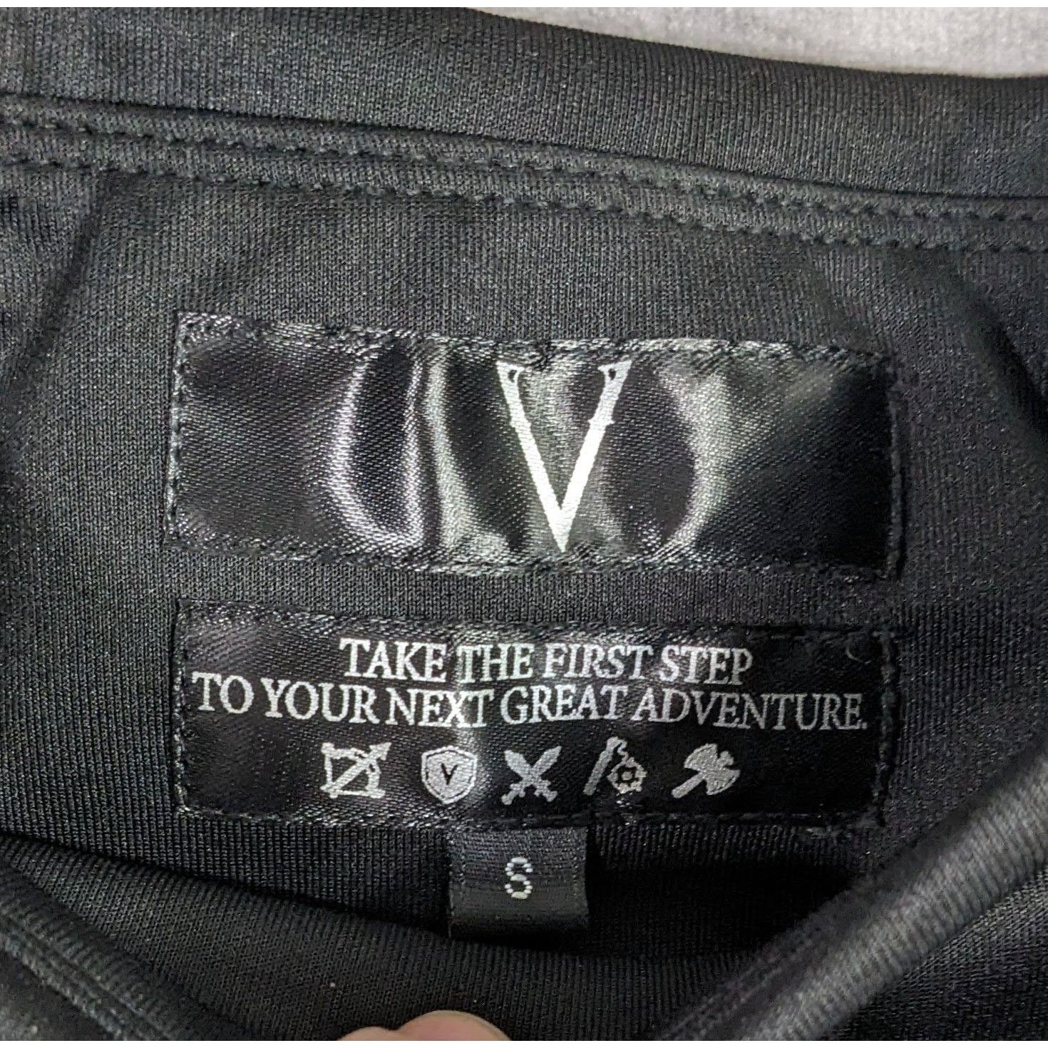 Other Verillas Raider Leggings Discontinued Black & Purple Design Size 28" / US 6 / IT 42 - 5 Thumbnail