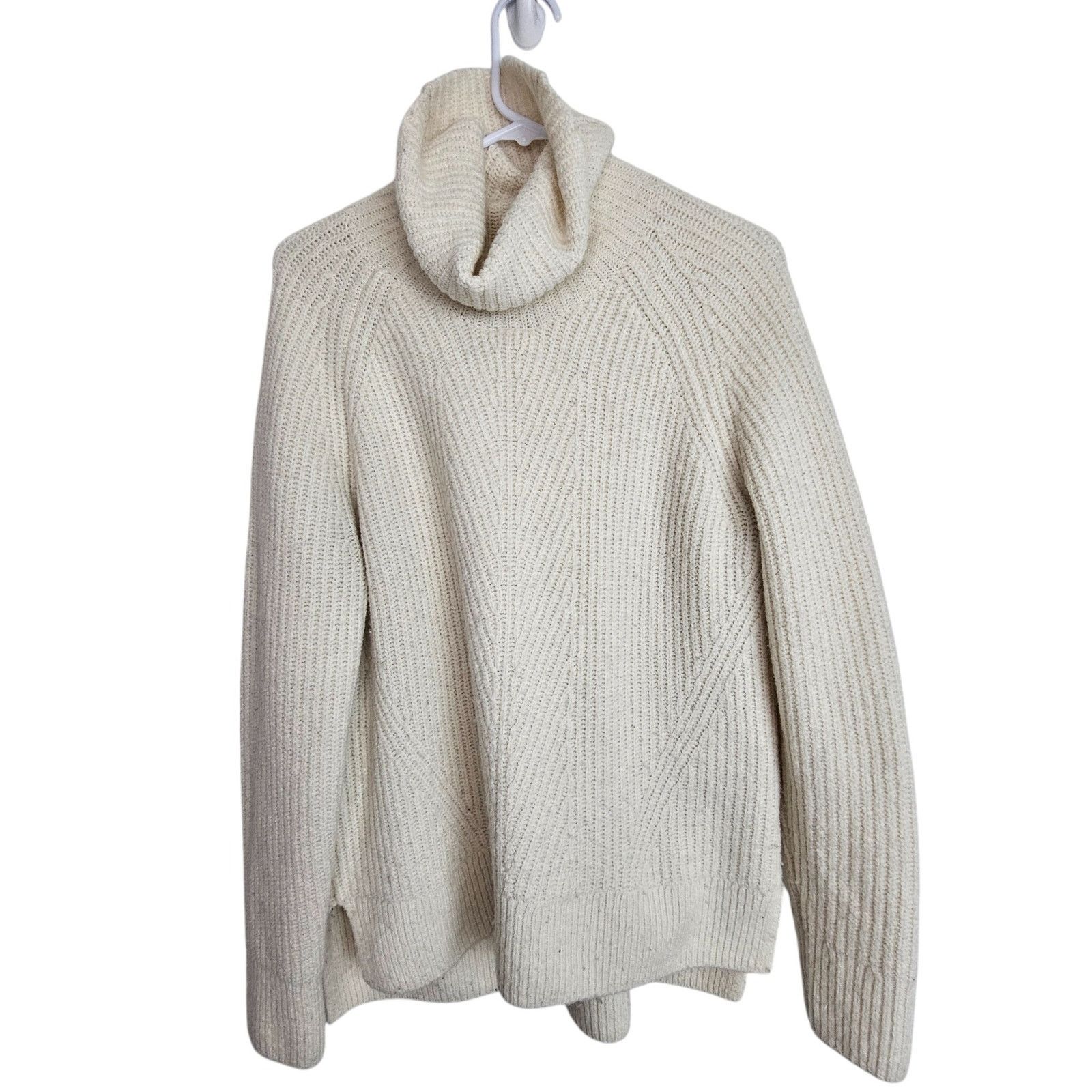 Madewell Madewell Womens Wool Knit Turtleneck Sweater Sz M Minimalist Size M / US 6-8 / IT 42-44 - 1 Thumbnail