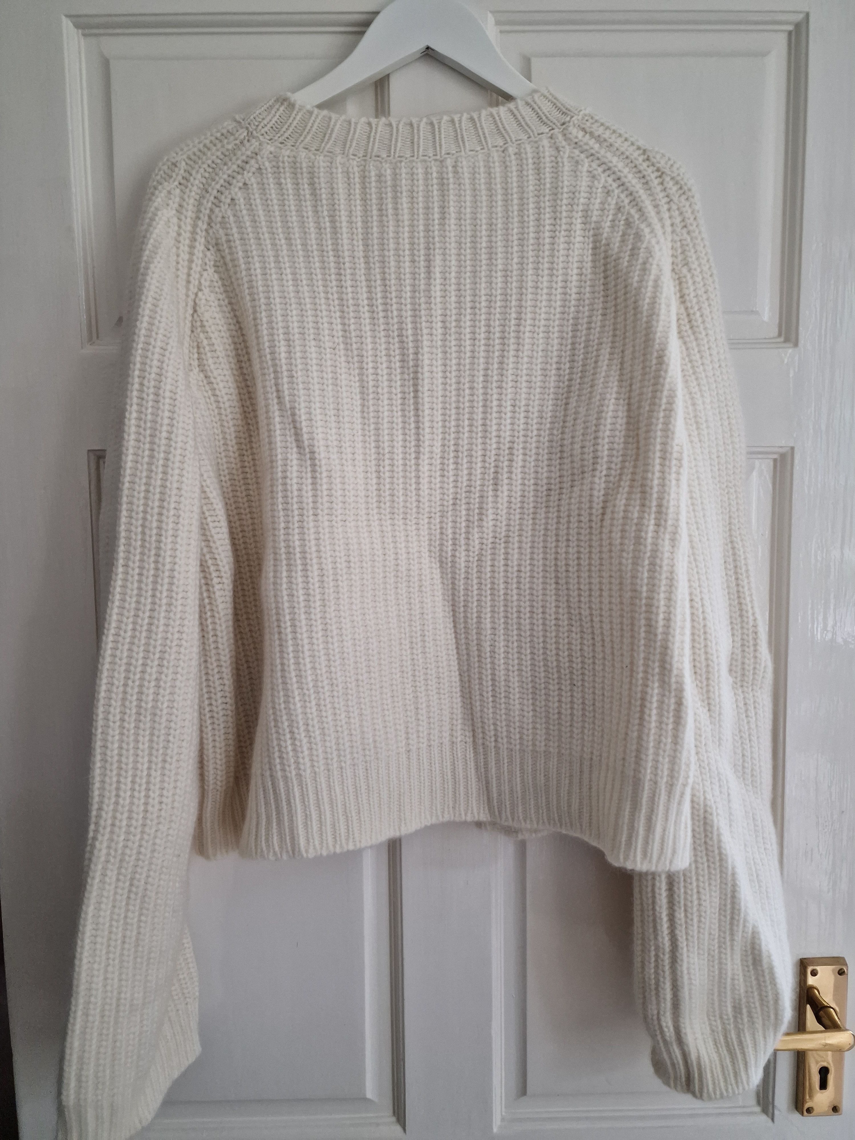 Haider Ackermann AW18 Ivory Angora/Wool Knit (XS) Size US S / EU 44-46 / 1 - 2 Thumbnail