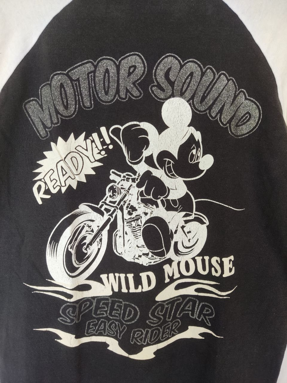Mickey Mouse MICKEY MOUSE Road Master Motor Sound Big Graphic Raglan Tee Size US M / EU 48-50 / 2 - 4 Thumbnail