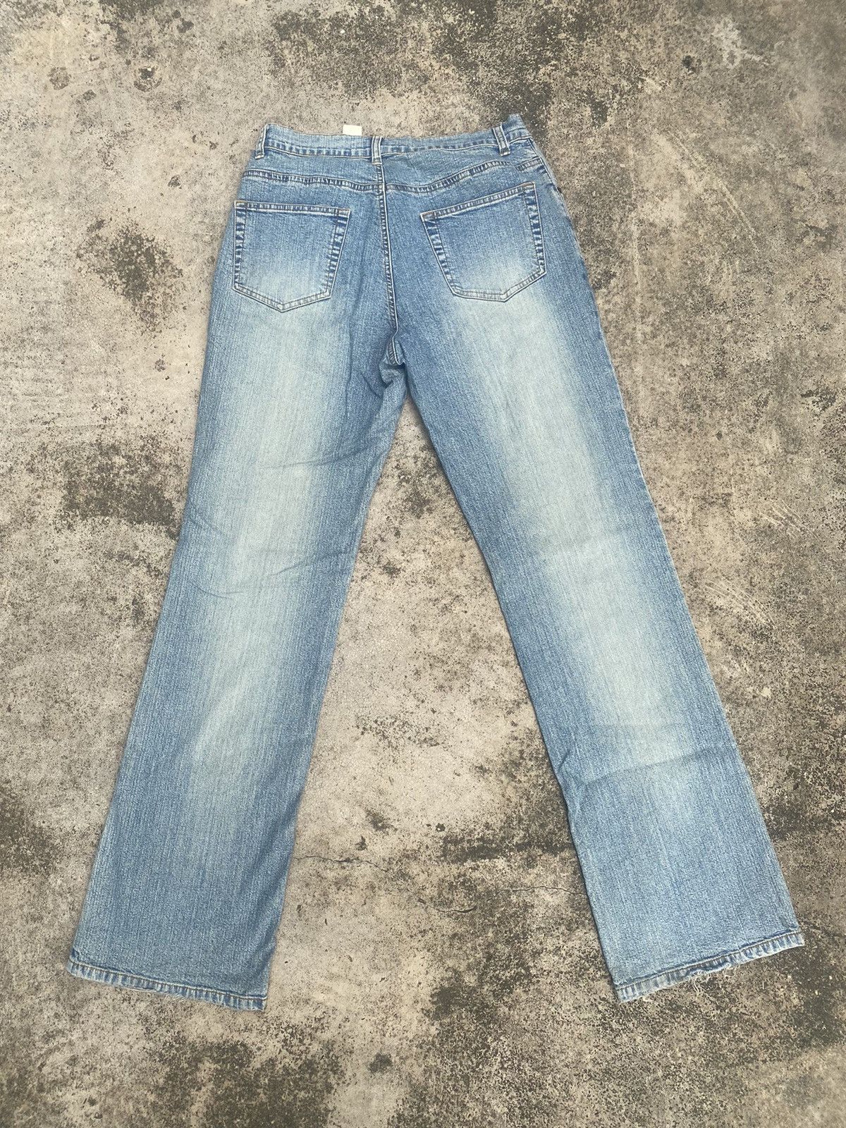 If Six Was Nine × Japanese Brand Flare Jeans Now Velvet Splash Bootcut Size US 29 - 15 Thumbnail