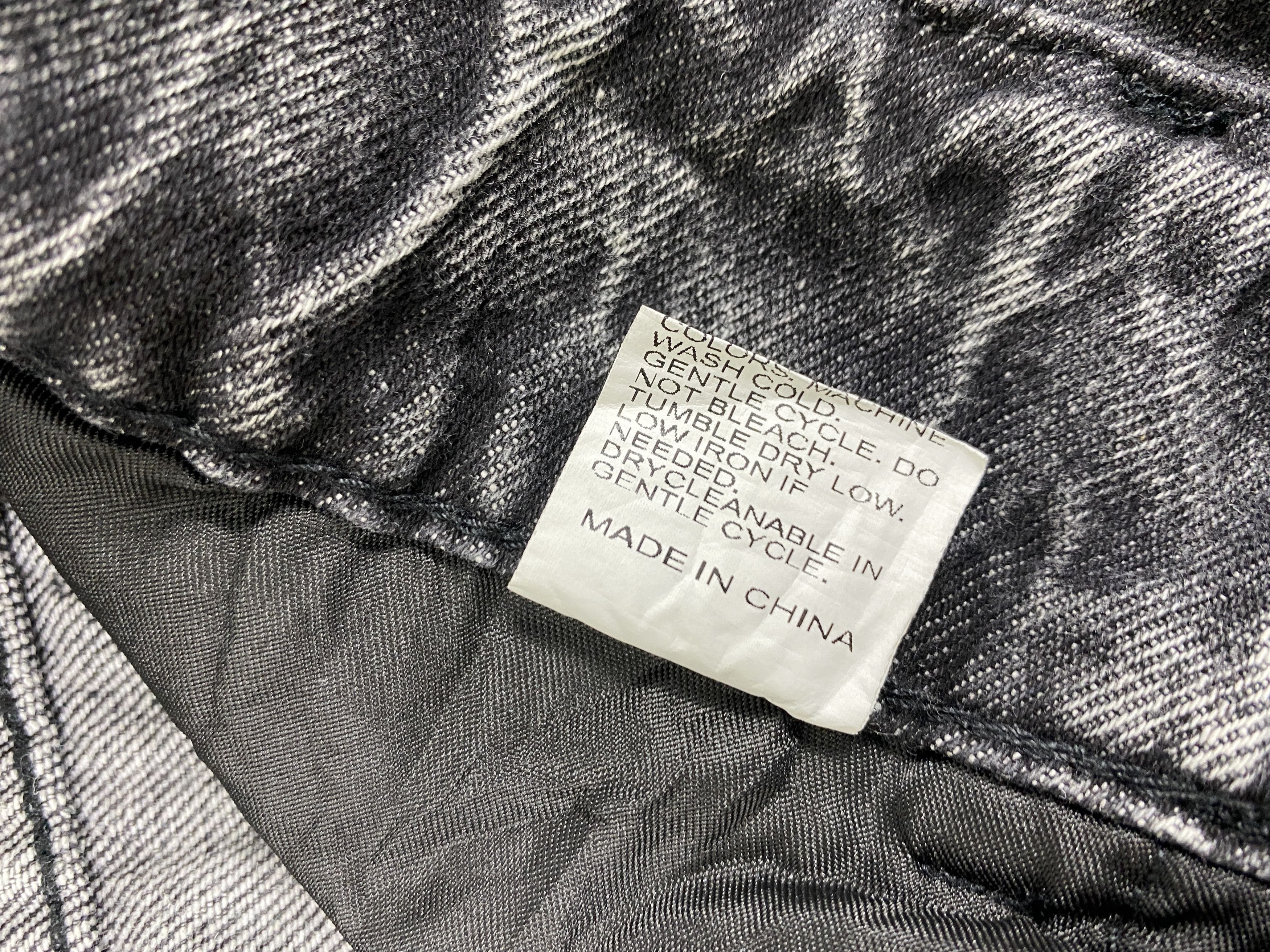 Japanese Brand Faded Black Vintage Dazy Jeans 28x29.5 Denim- JN3570 Size 28" / US 6 / IT 42 - 10 Thumbnail