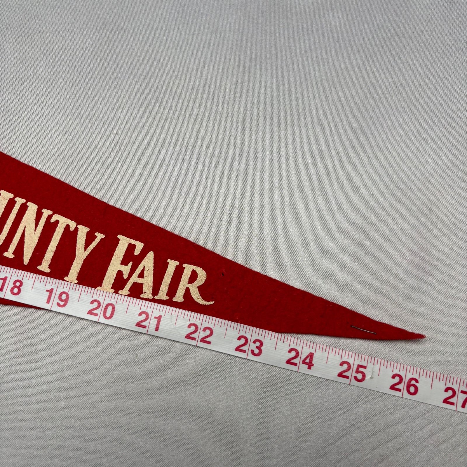 Vintage Vintage Alameda County Fair Pleasanton Felt Pennant 1950s Size ONE SIZE - 10 Thumbnail