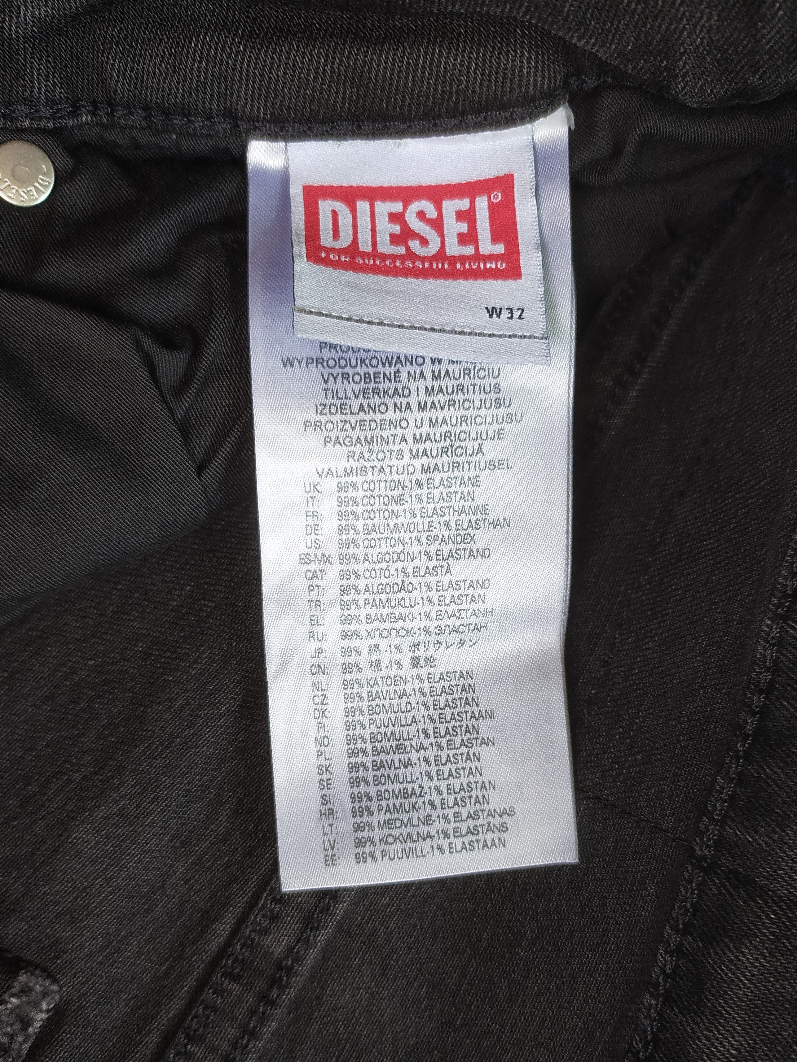 Diesel Diesel D-YENNOX-0IHAV Men's Jeans Free Shipping T/ 9824 Size US 32 / EU 48 - 8 Thumbnail