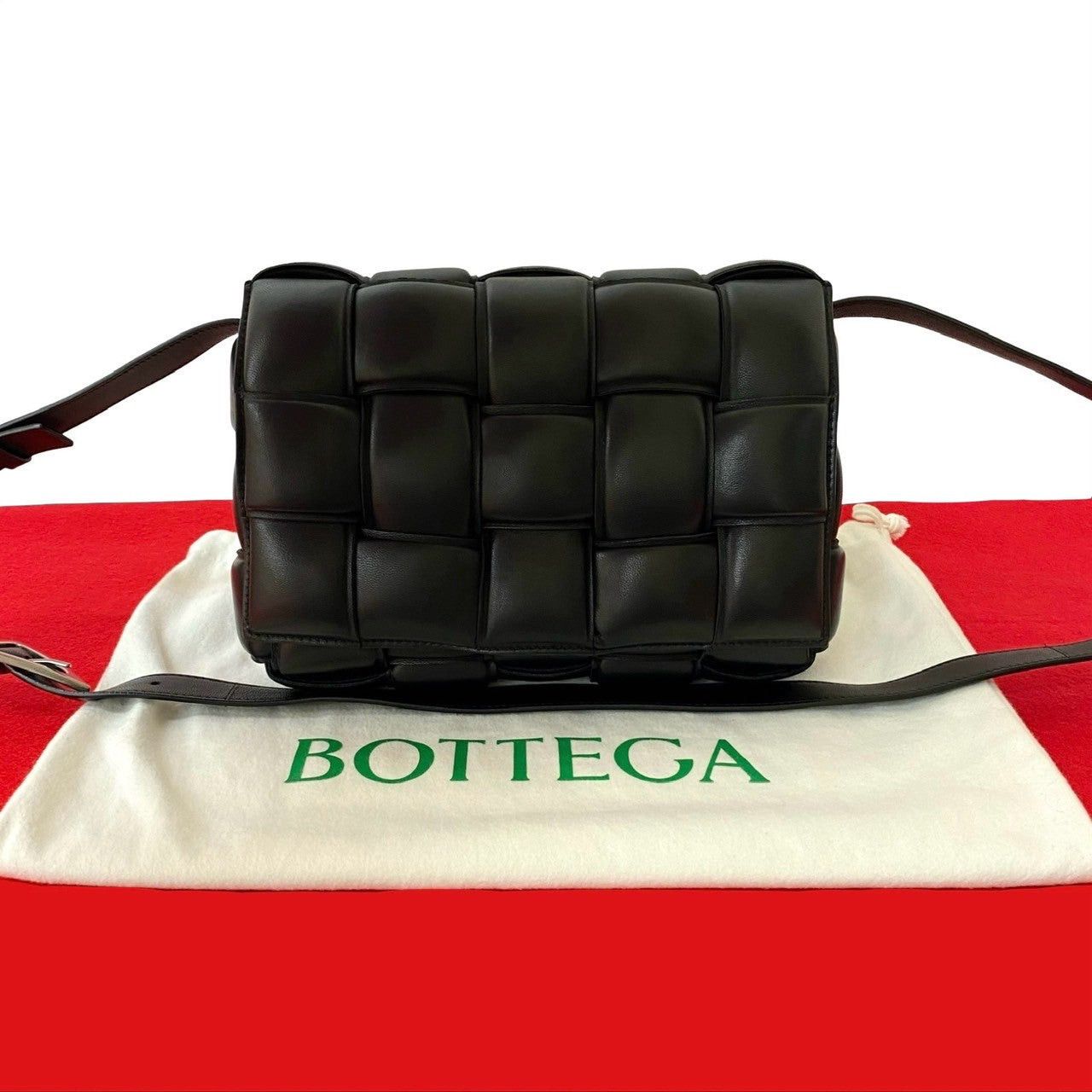 Bottega Veneta Bottega Veneta Shoulder Bag Black Leather Size ONE SIZE - 1 Thumbnail